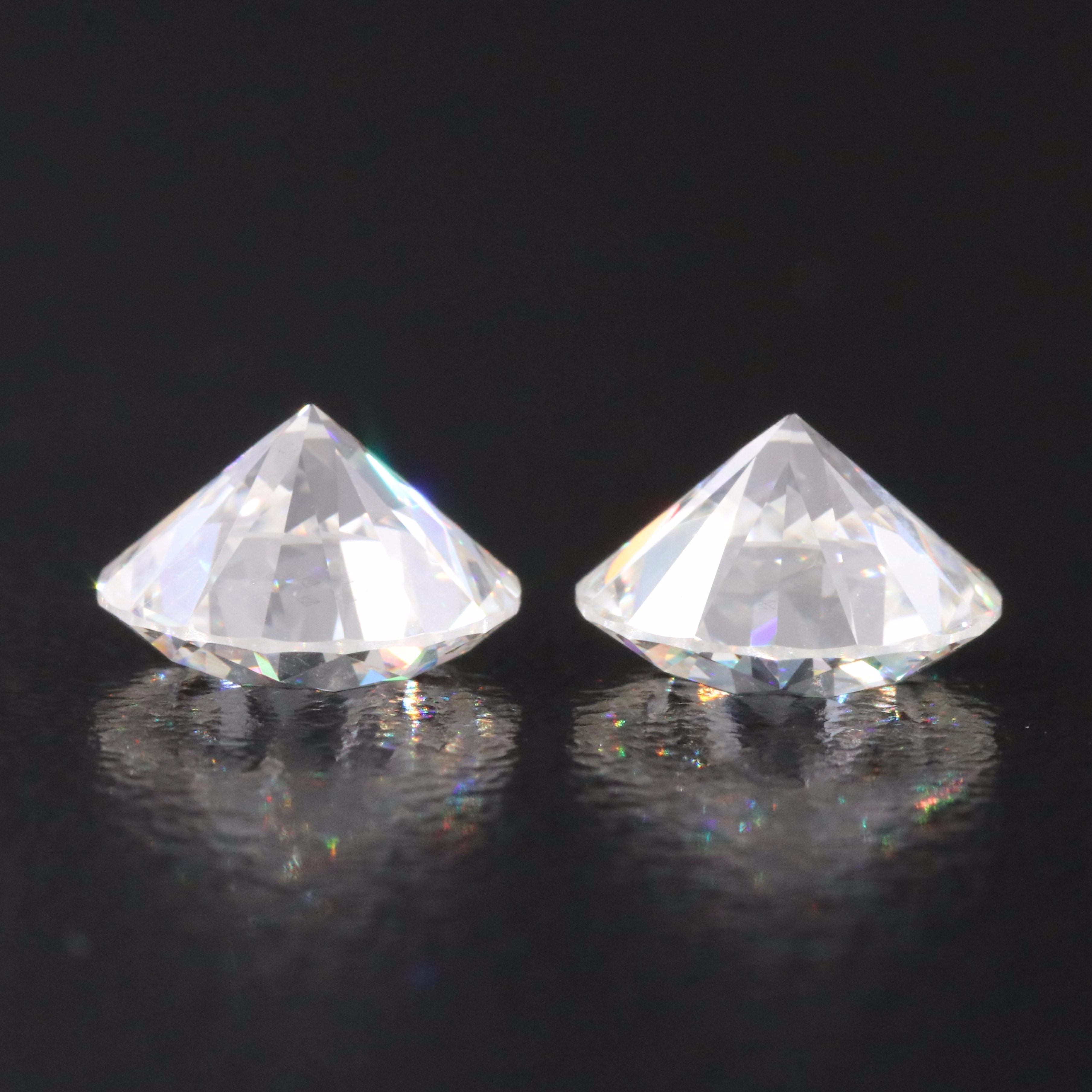 Lightbox Loose 3.60 CTW Lab Grown Diamond Matched Pair