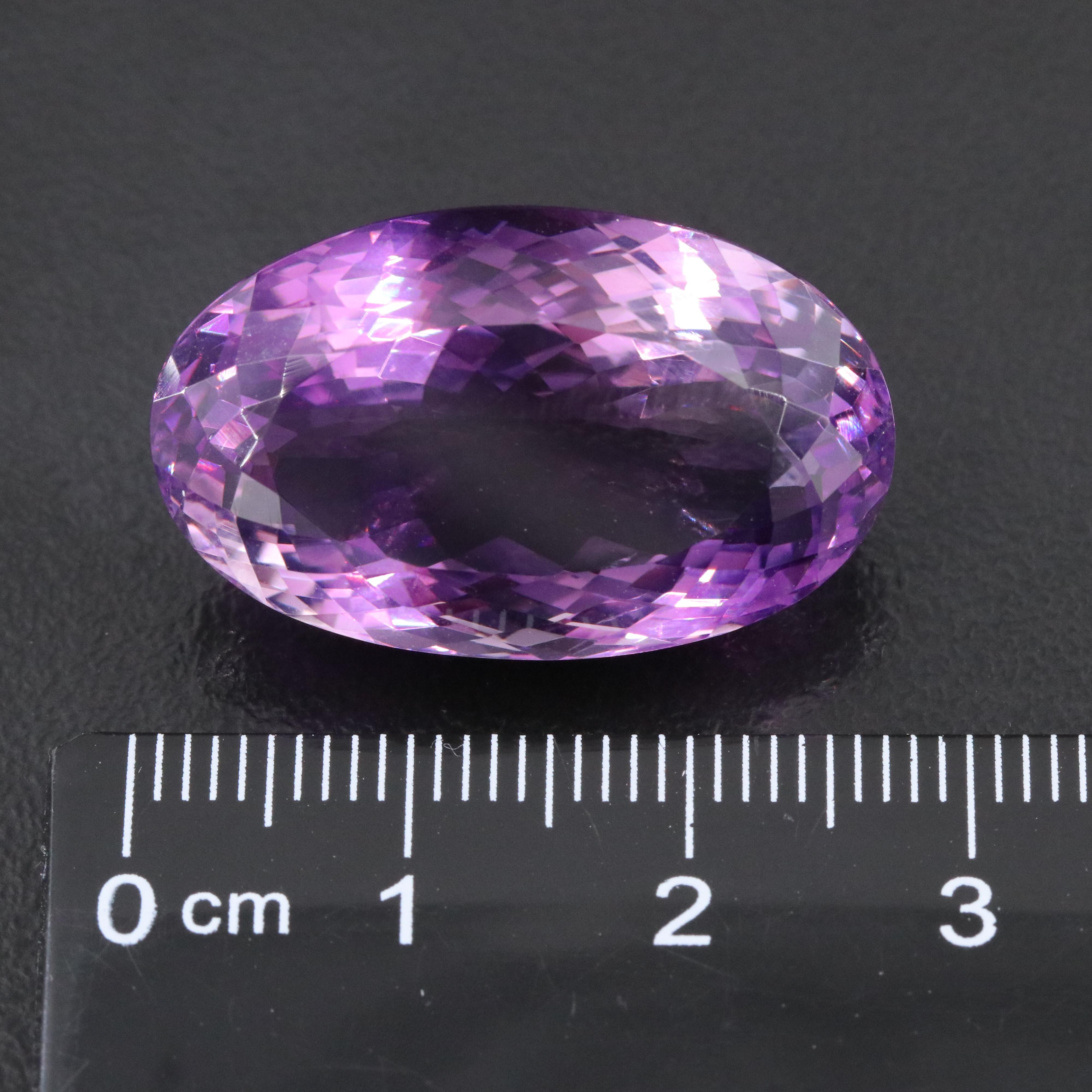 Loose 34.64 CT Amethyst