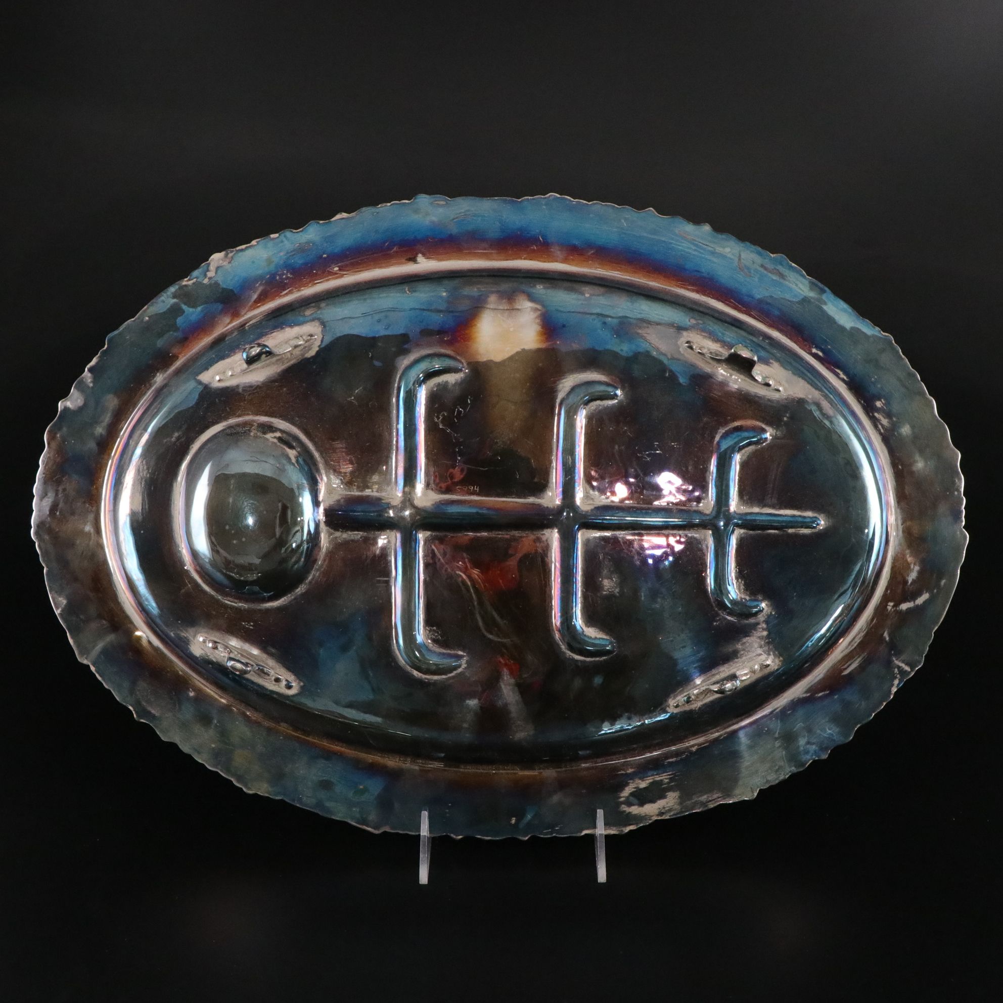 Silver Plate Footed Serving Tray, Wine Coasters & More