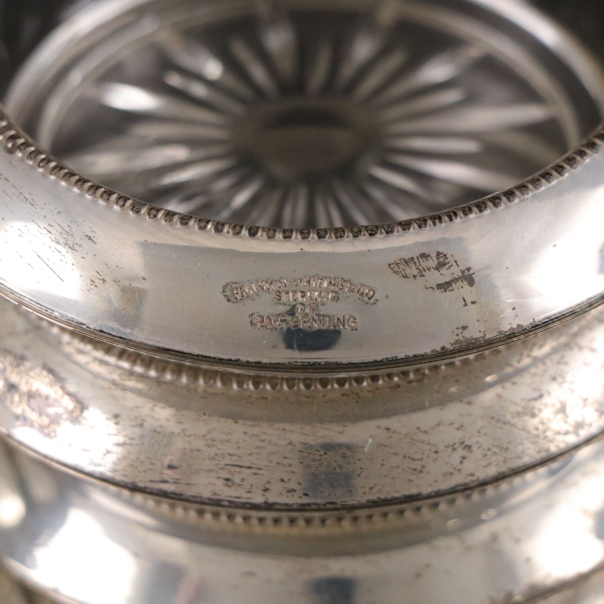 Silver Plate Footed Serving Tray, Wine Coasters & More