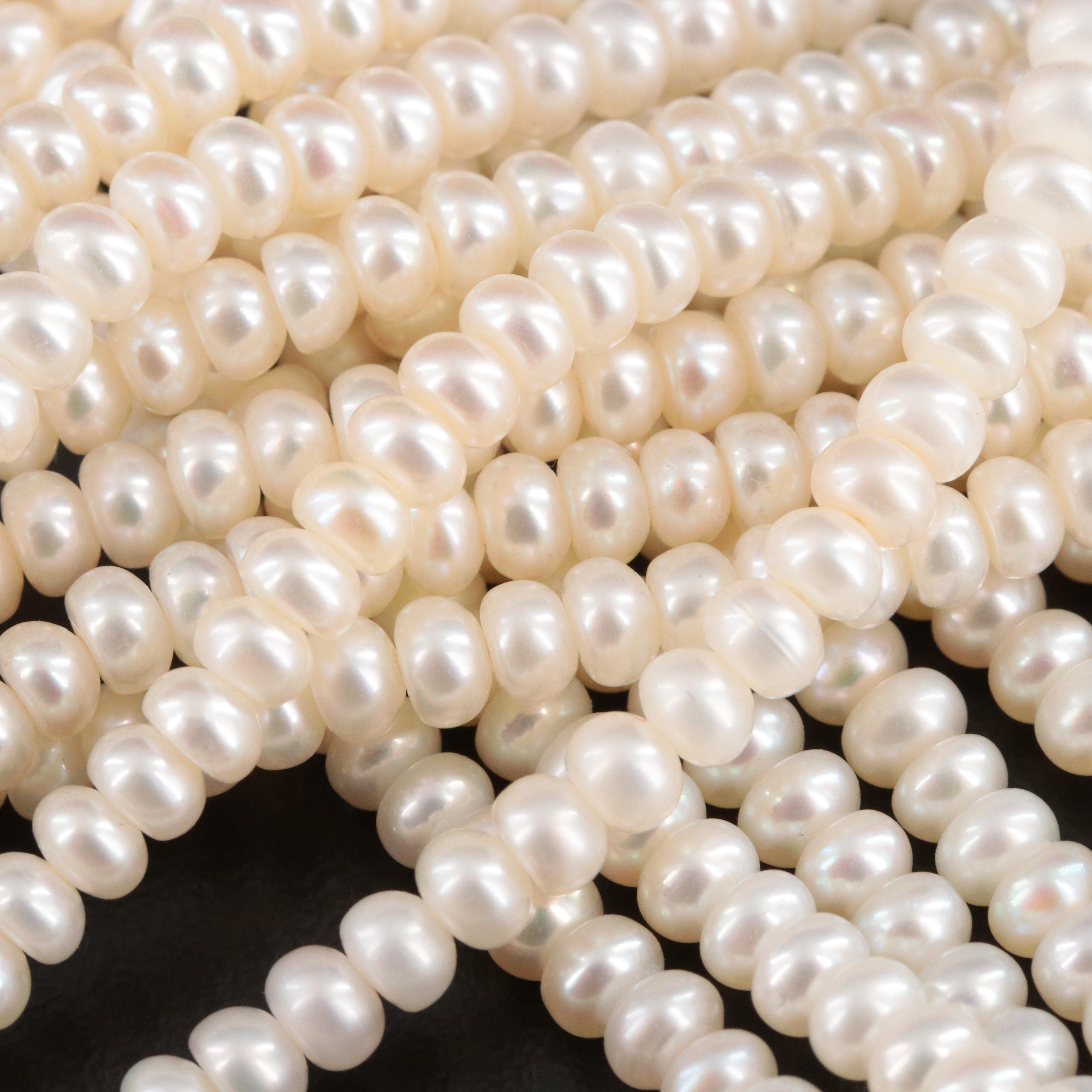 14K Pearl Eight Strand Necklace