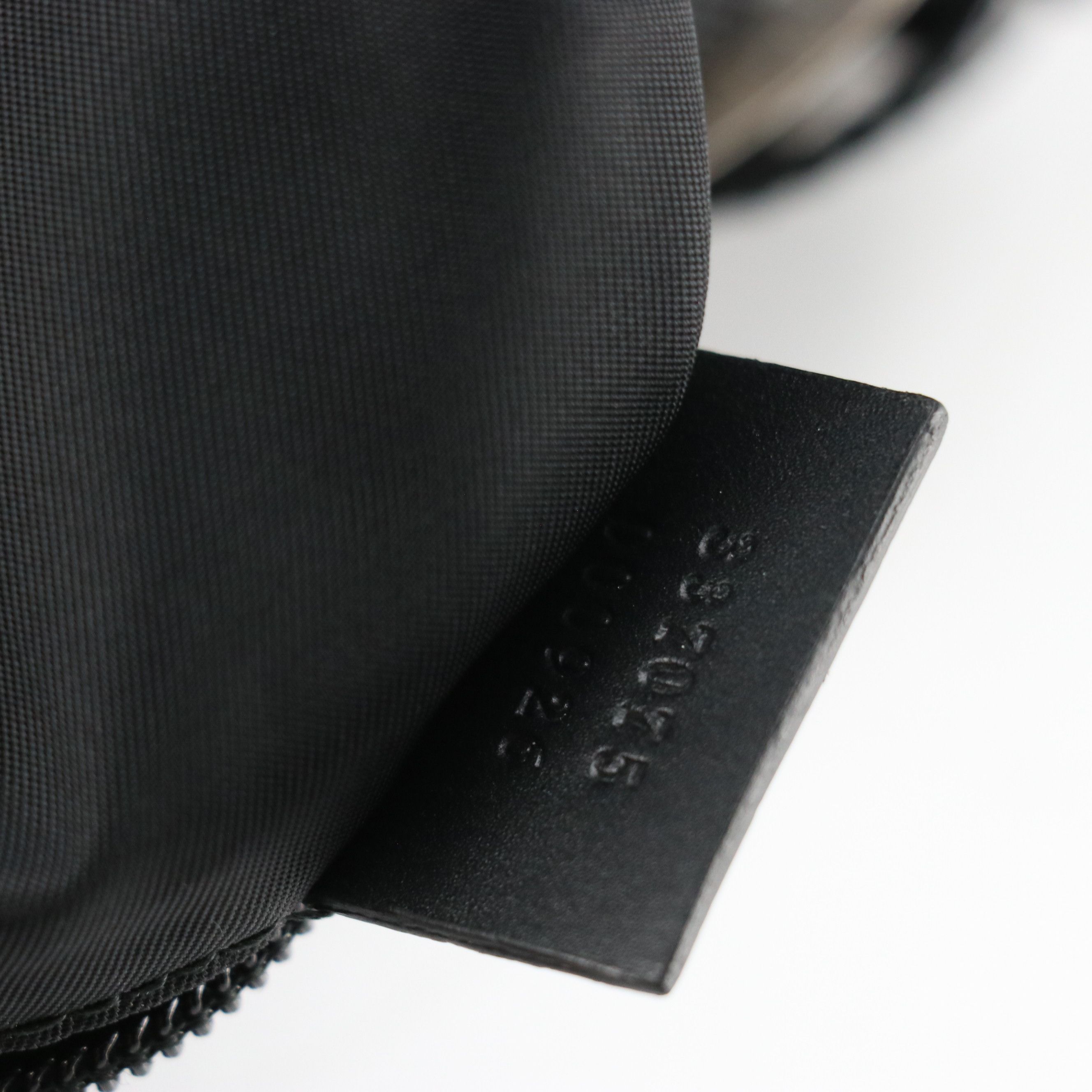 Gucci Techno Canvas Web Fold Over Backpack