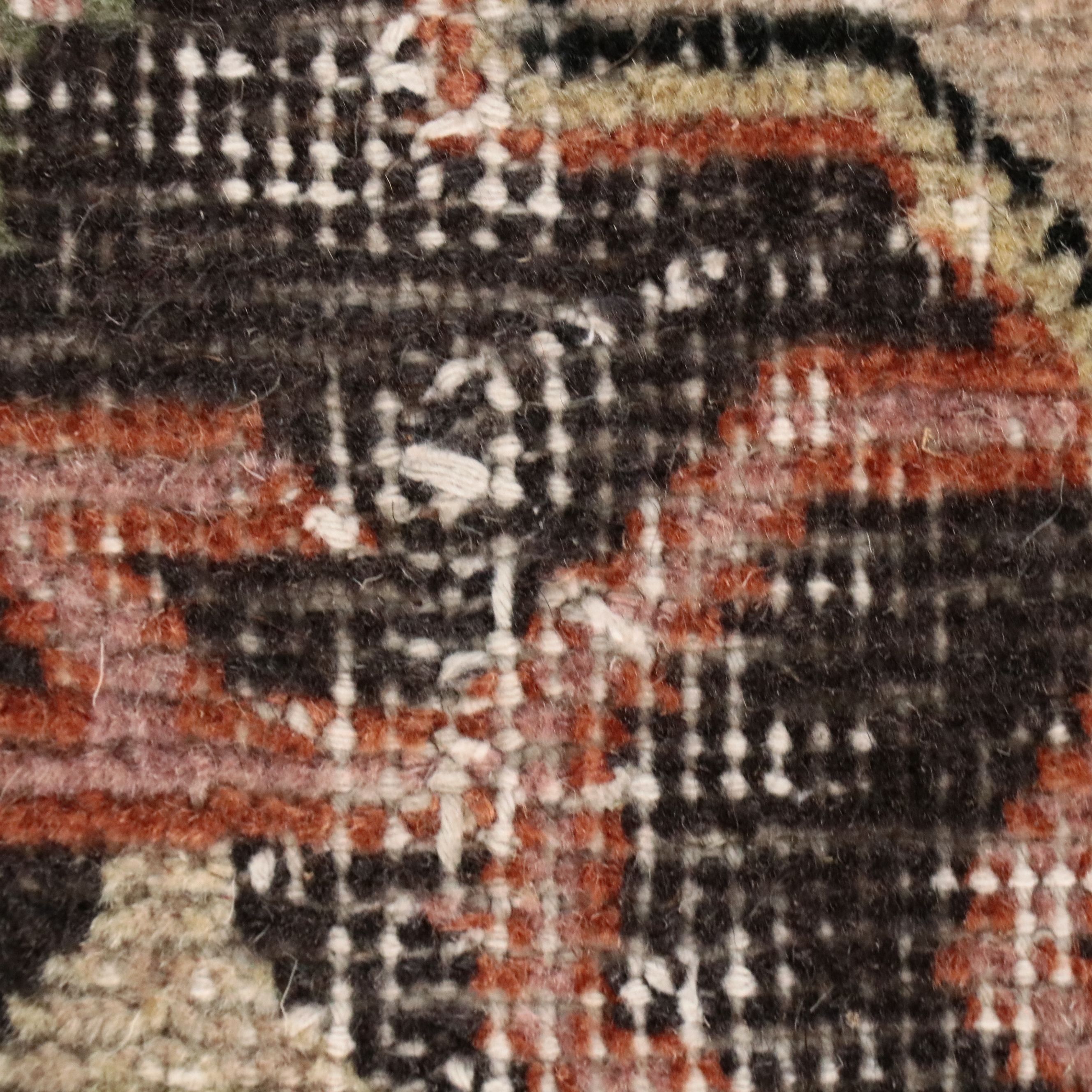 5'6 x 9'6 Hand-Knotted Persian Kerman Style Area Rug