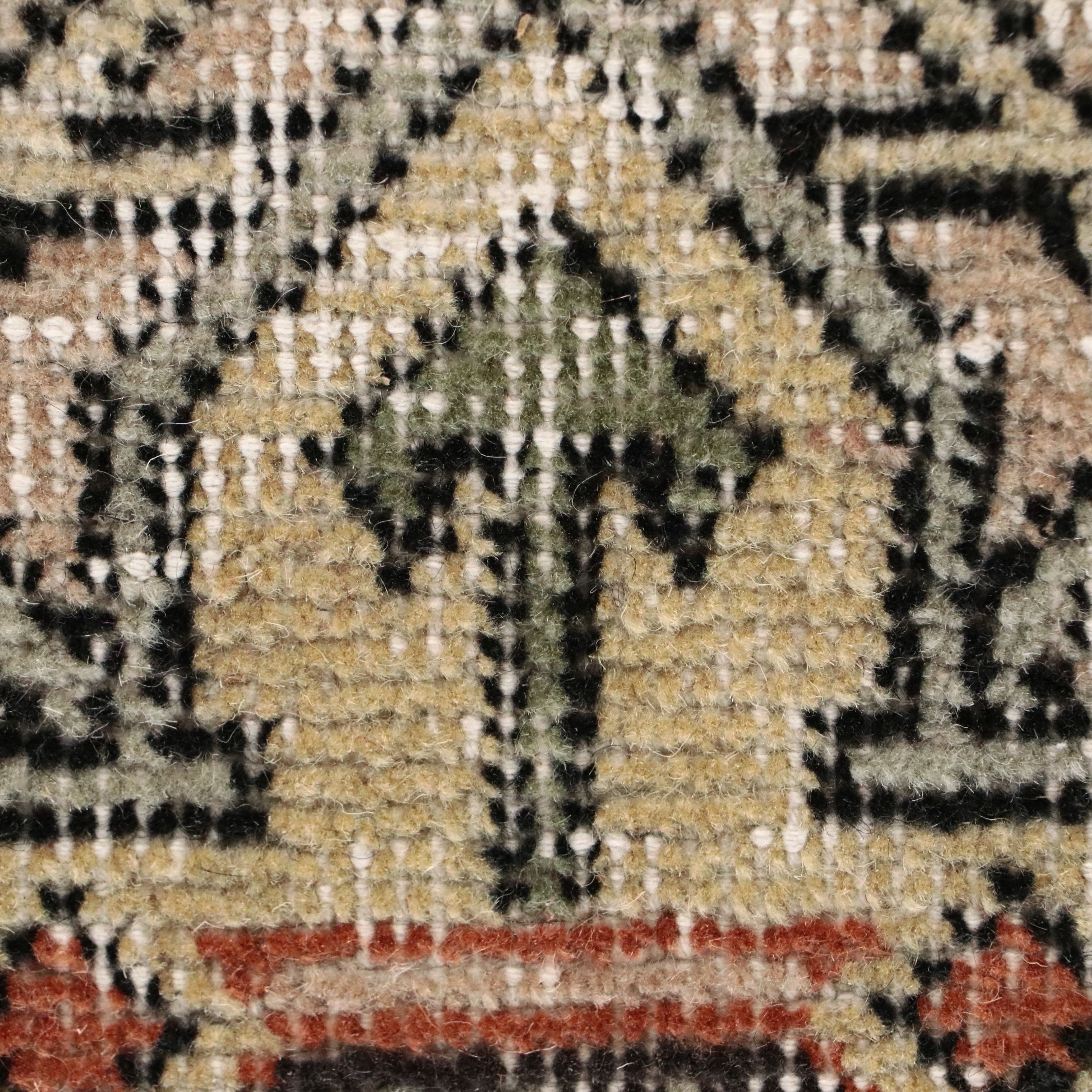 5'6 x 9'6 Hand-Knotted Persian Kerman Style Area Rug