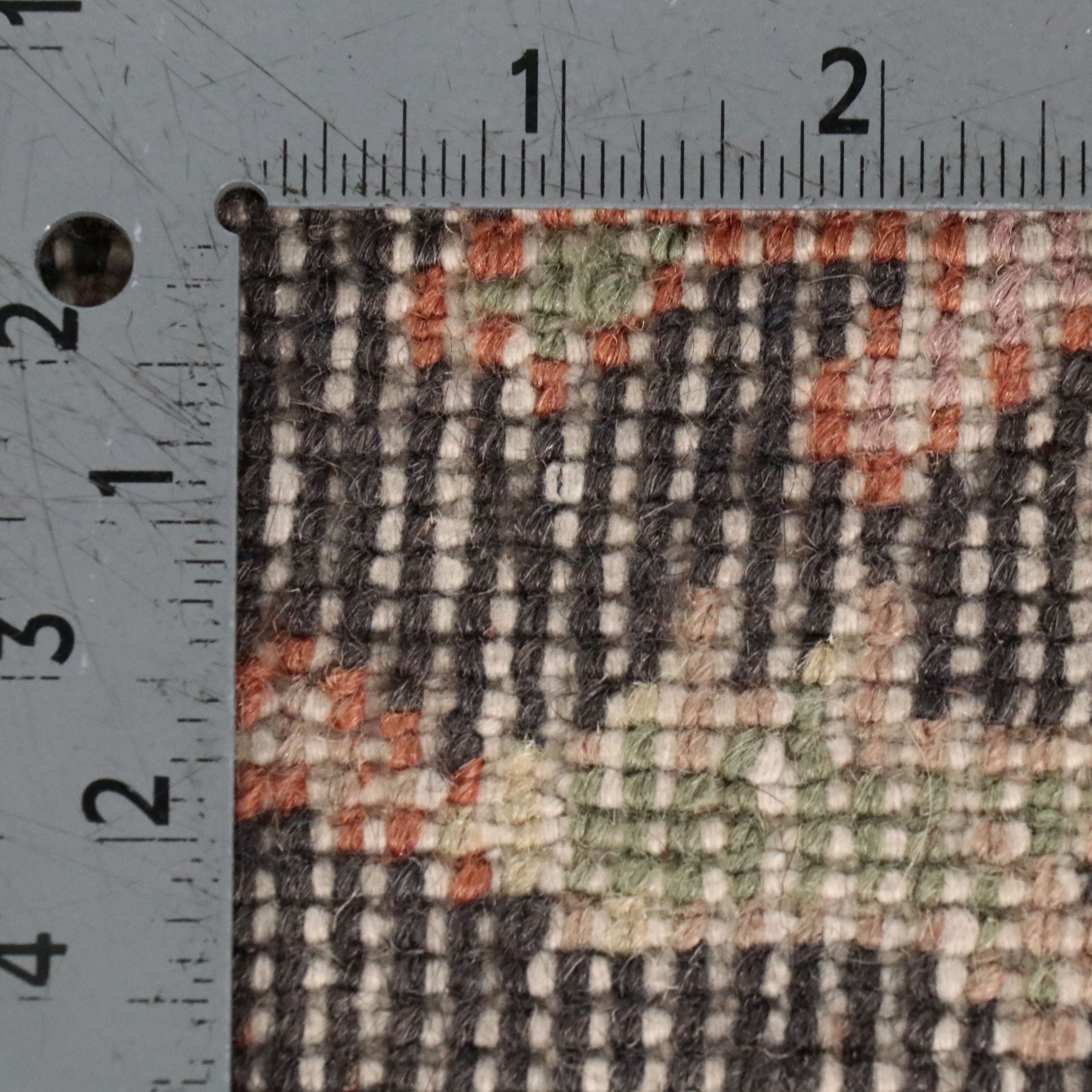 5'6 x 9'6 Hand-Knotted Persian Kerman Style Area Rug