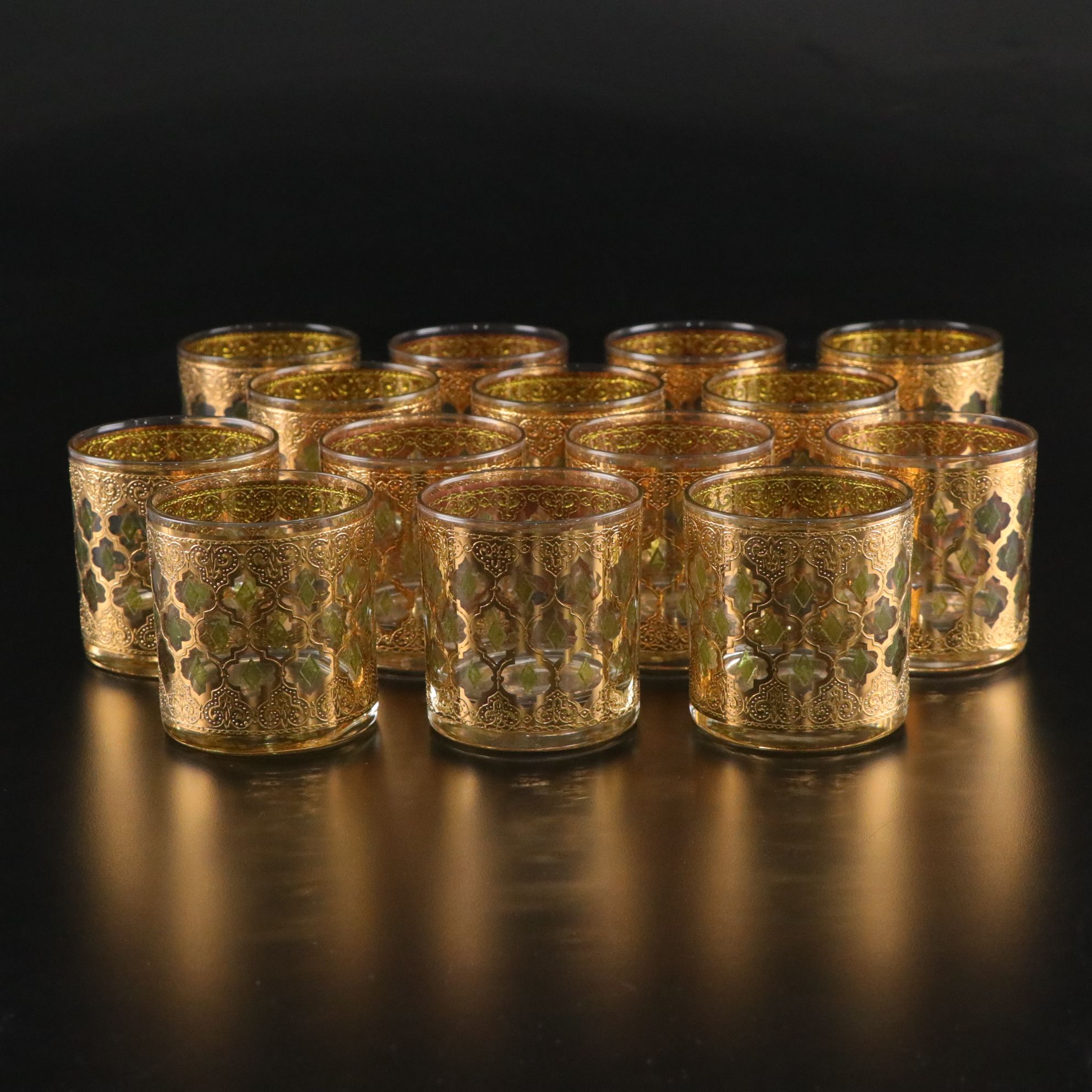 Culver "Valencia" Old Fashioned Glasses