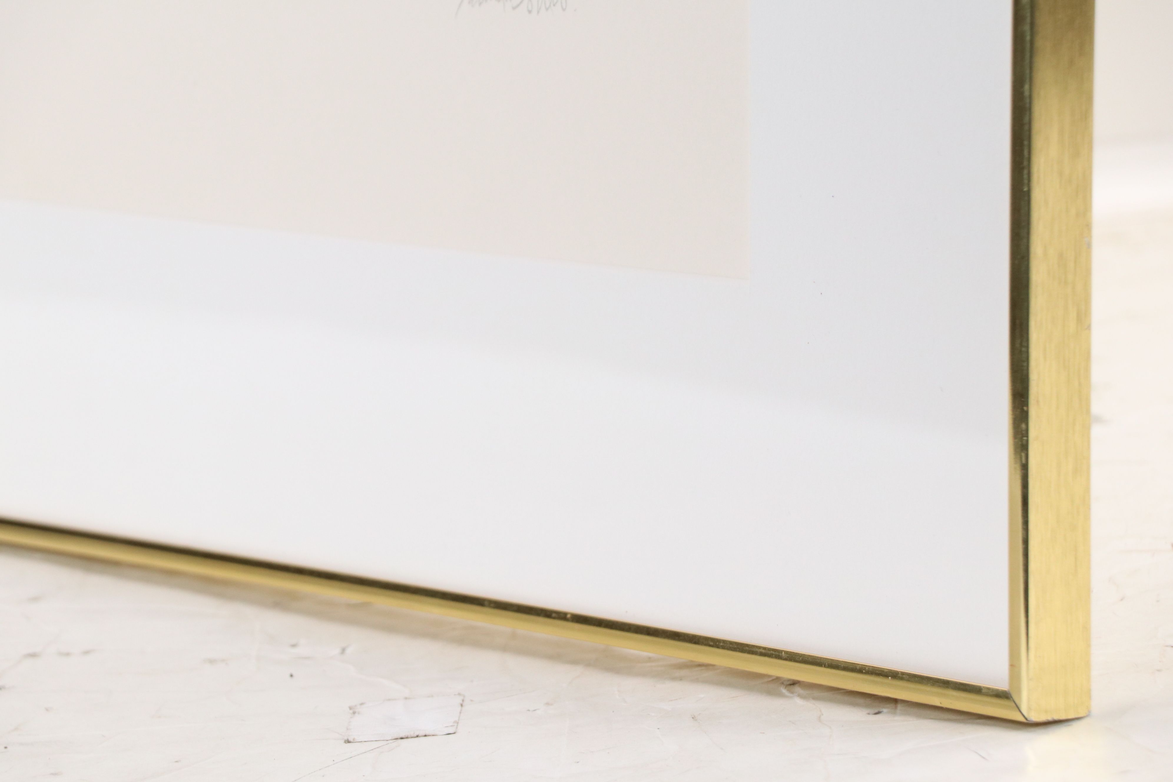 Tom Smith Silkscreen "Urban Walls," Late 20th Century