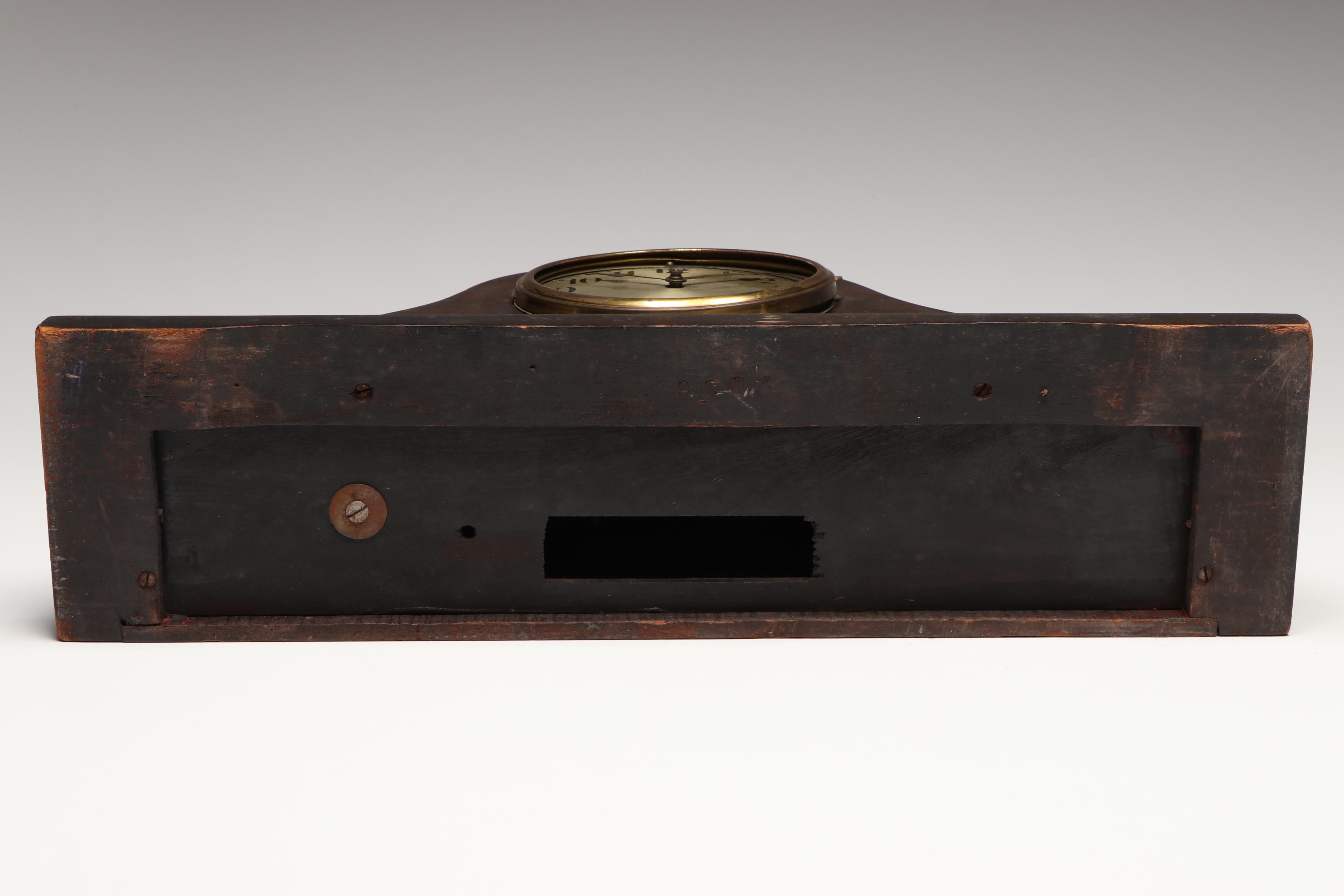 William Gilbert Clock Co. Wooden Mantel Clock