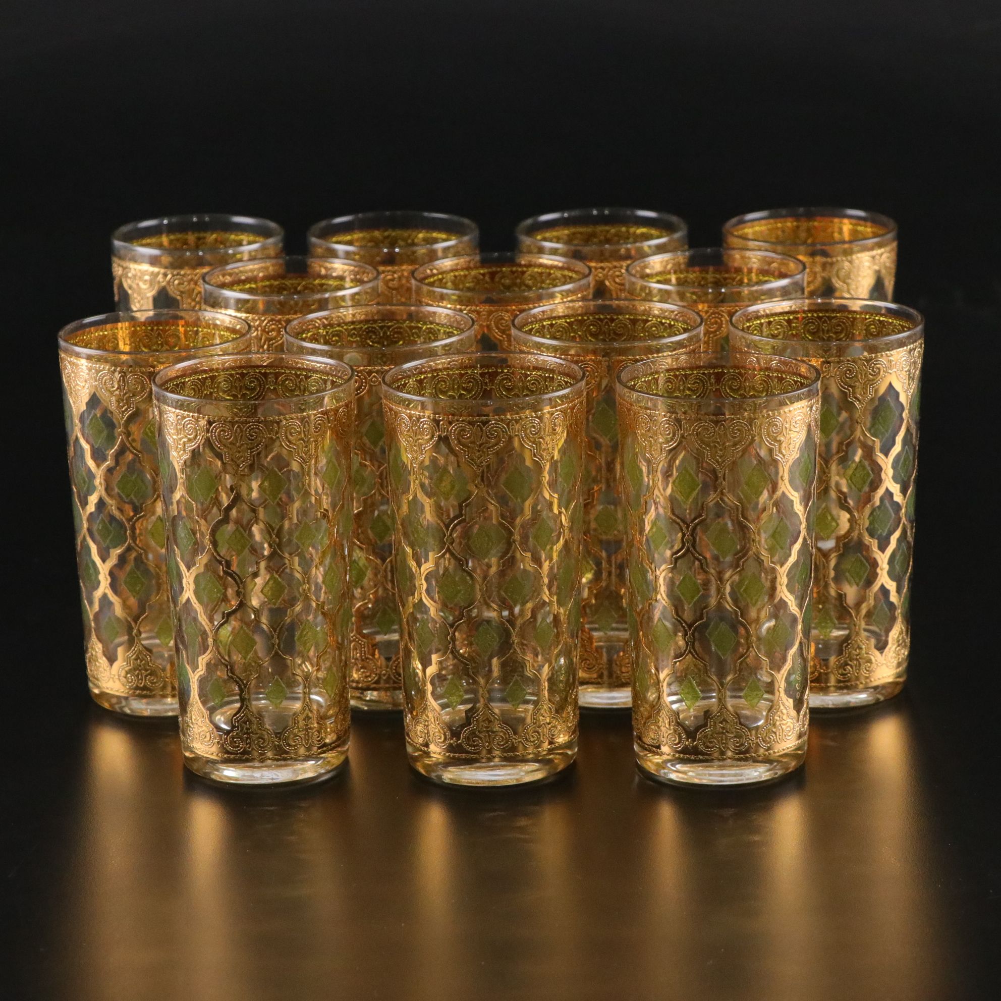 Culver "Valencia" Highball Glasses, 1960s