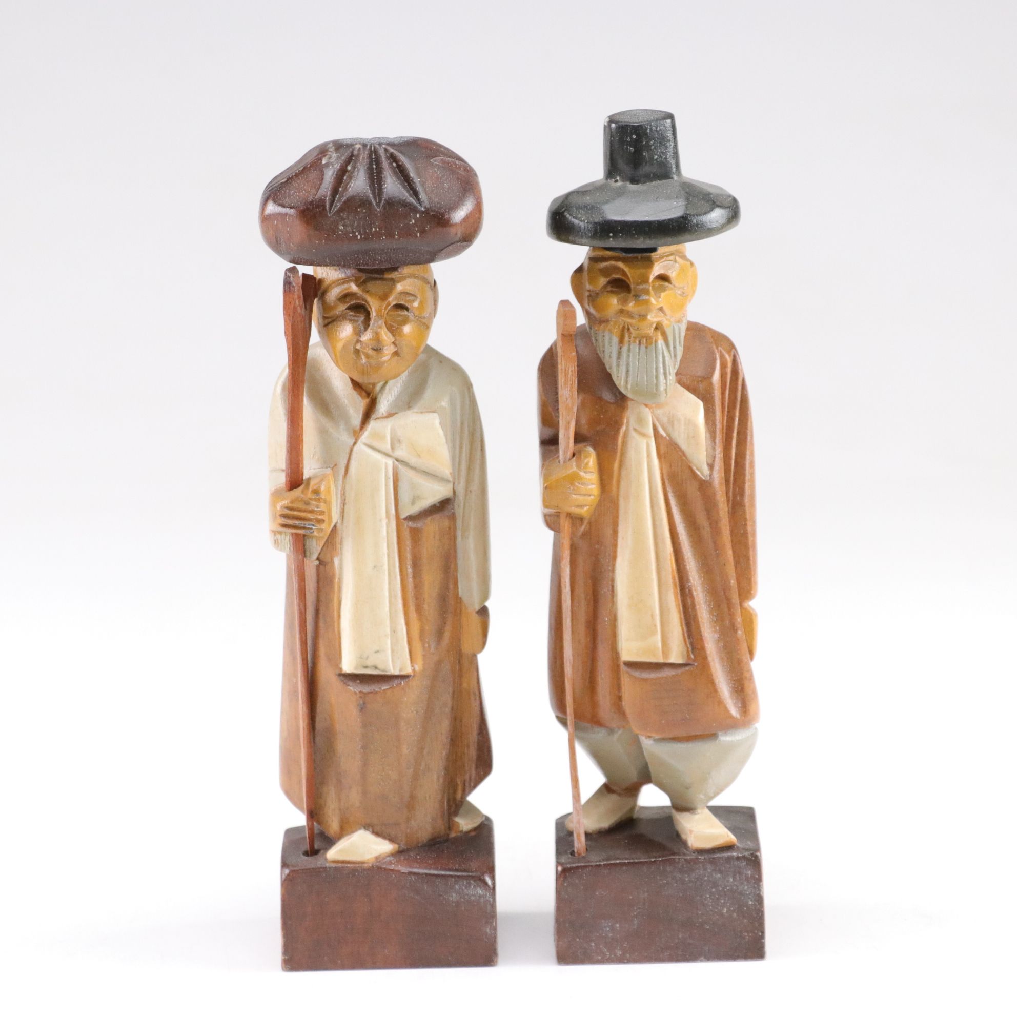 Chinese Carved Guardian Lion with Cub, Malachite Egg, and Figures