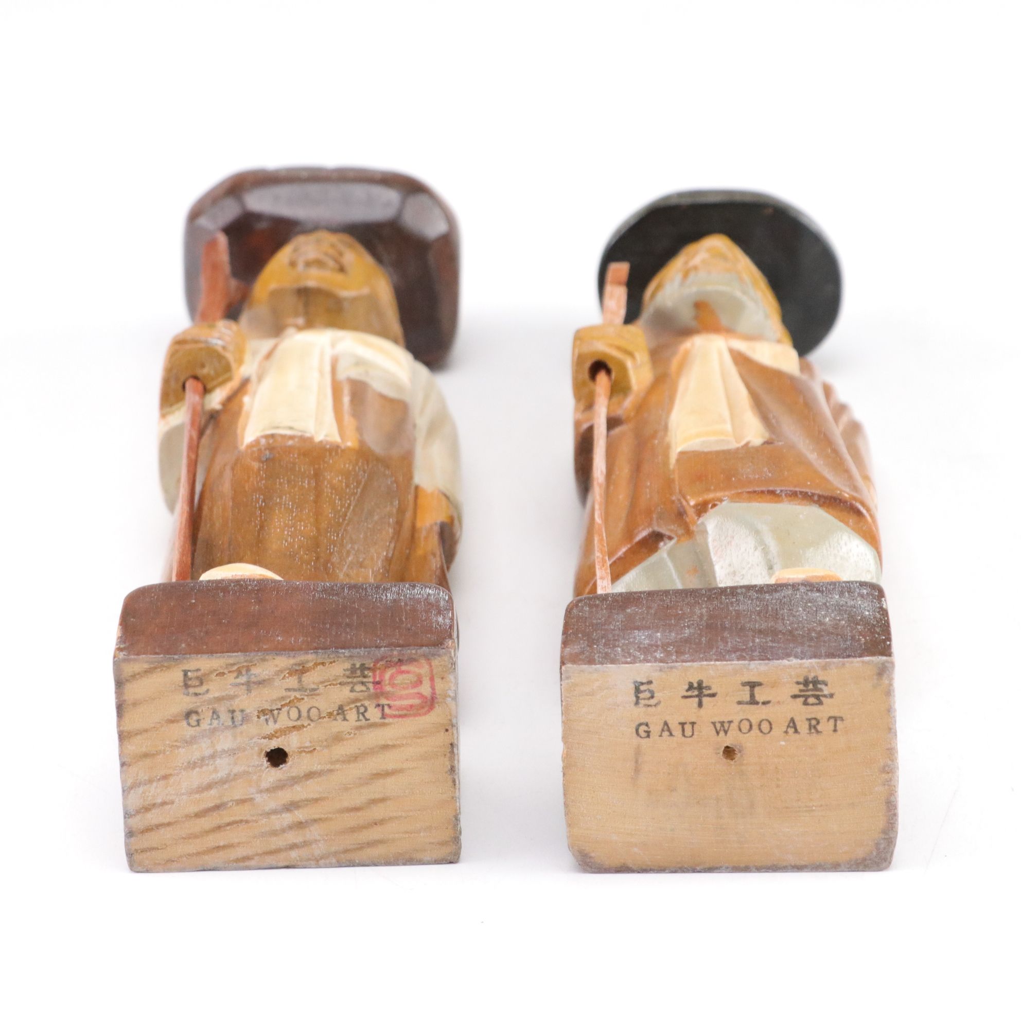 Chinese Carved Guardian Lion with Cub, Malachite Egg, and Figures