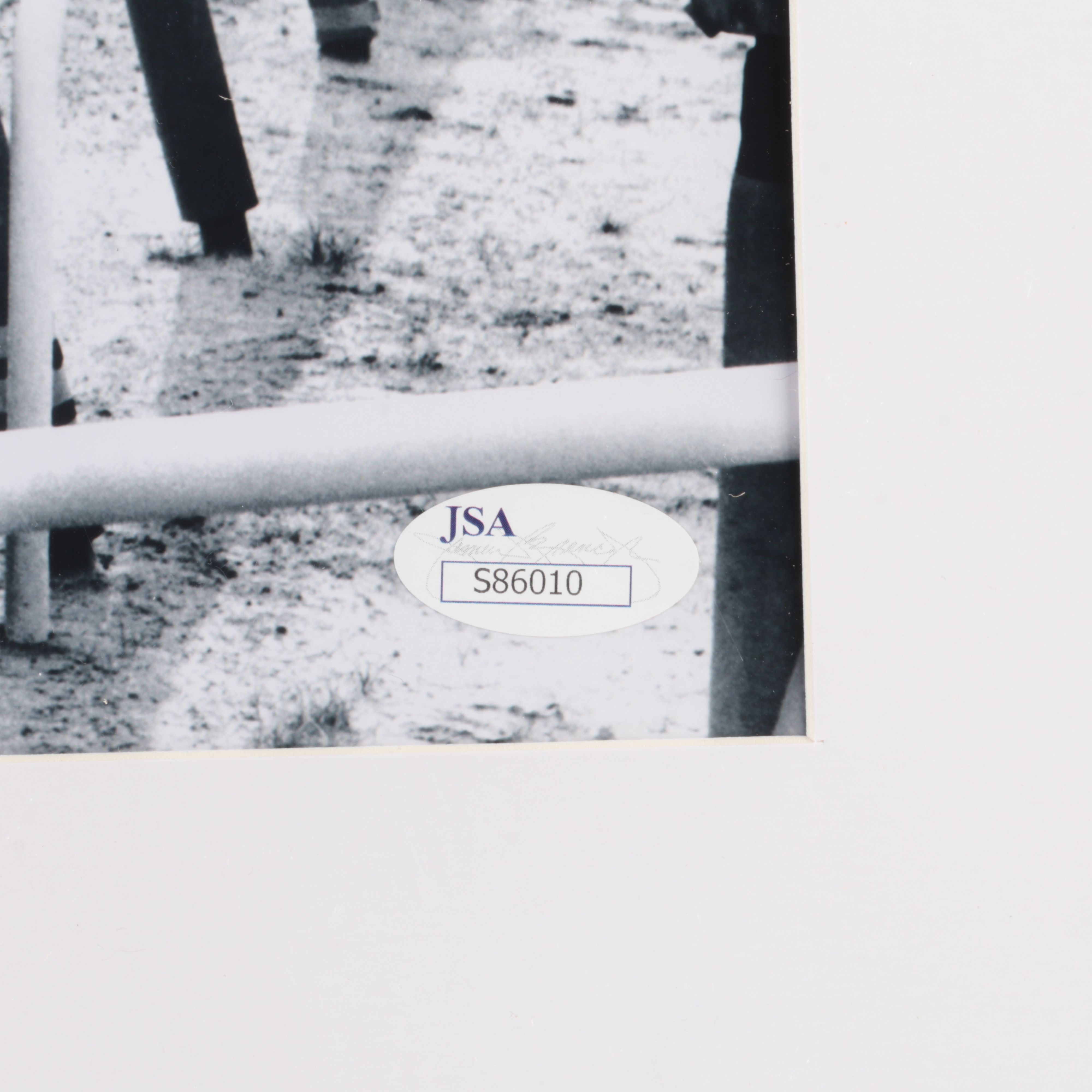 Ron Turcotte Signed Print Featuring Secretariat, JSA