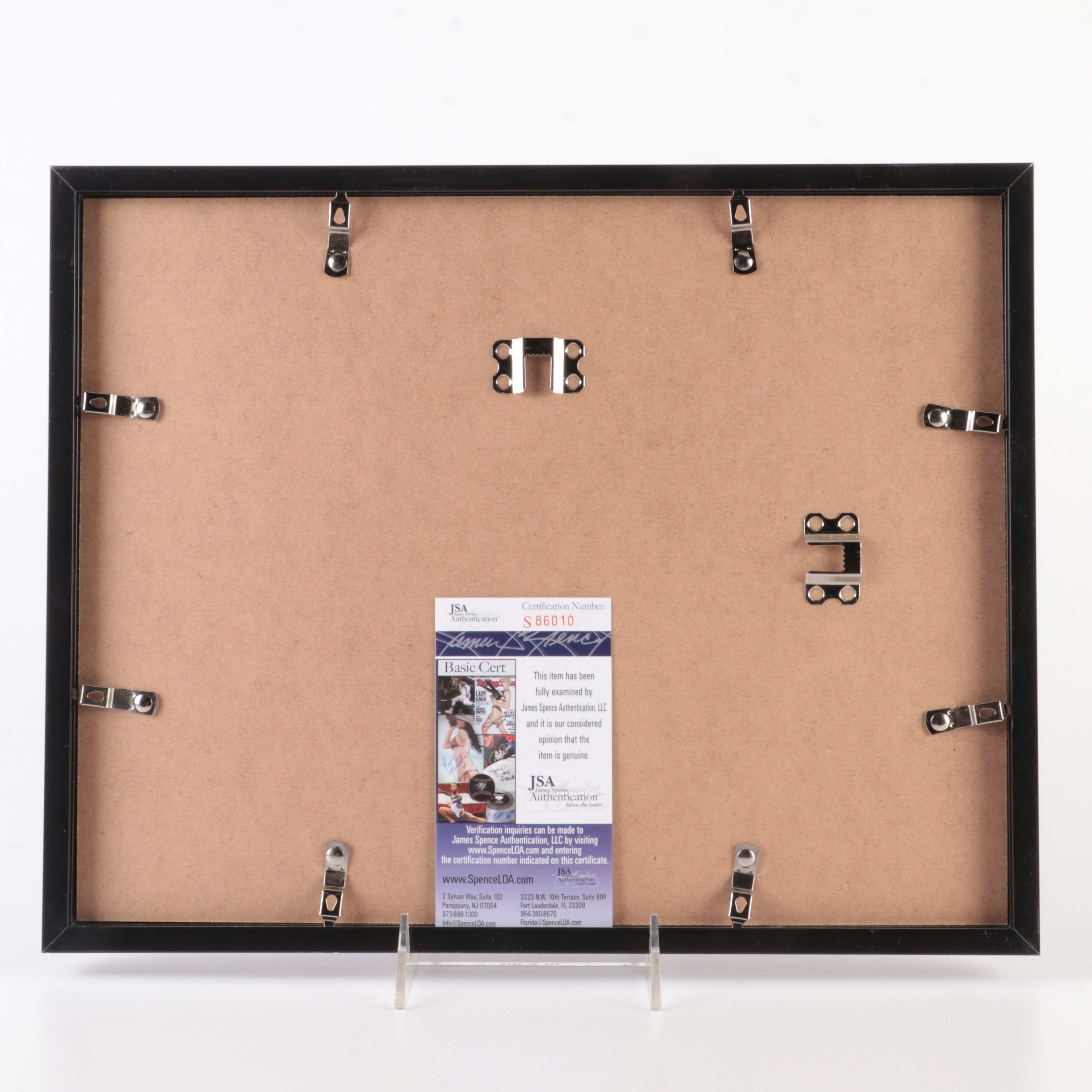 Ron Turcotte Signed Print Featuring Secretariat, JSA