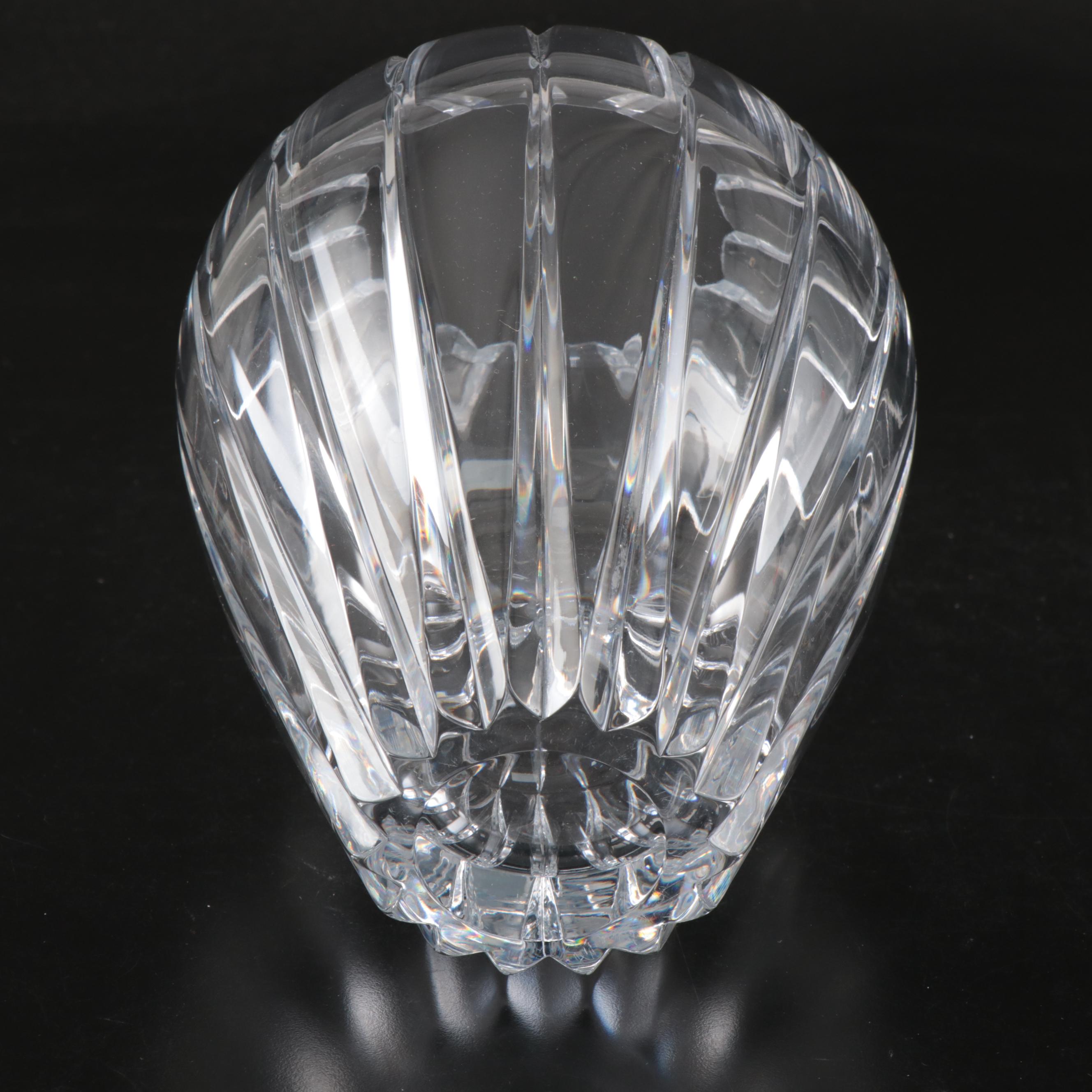 Mikasa "Damocles" Crystal Flower Vase