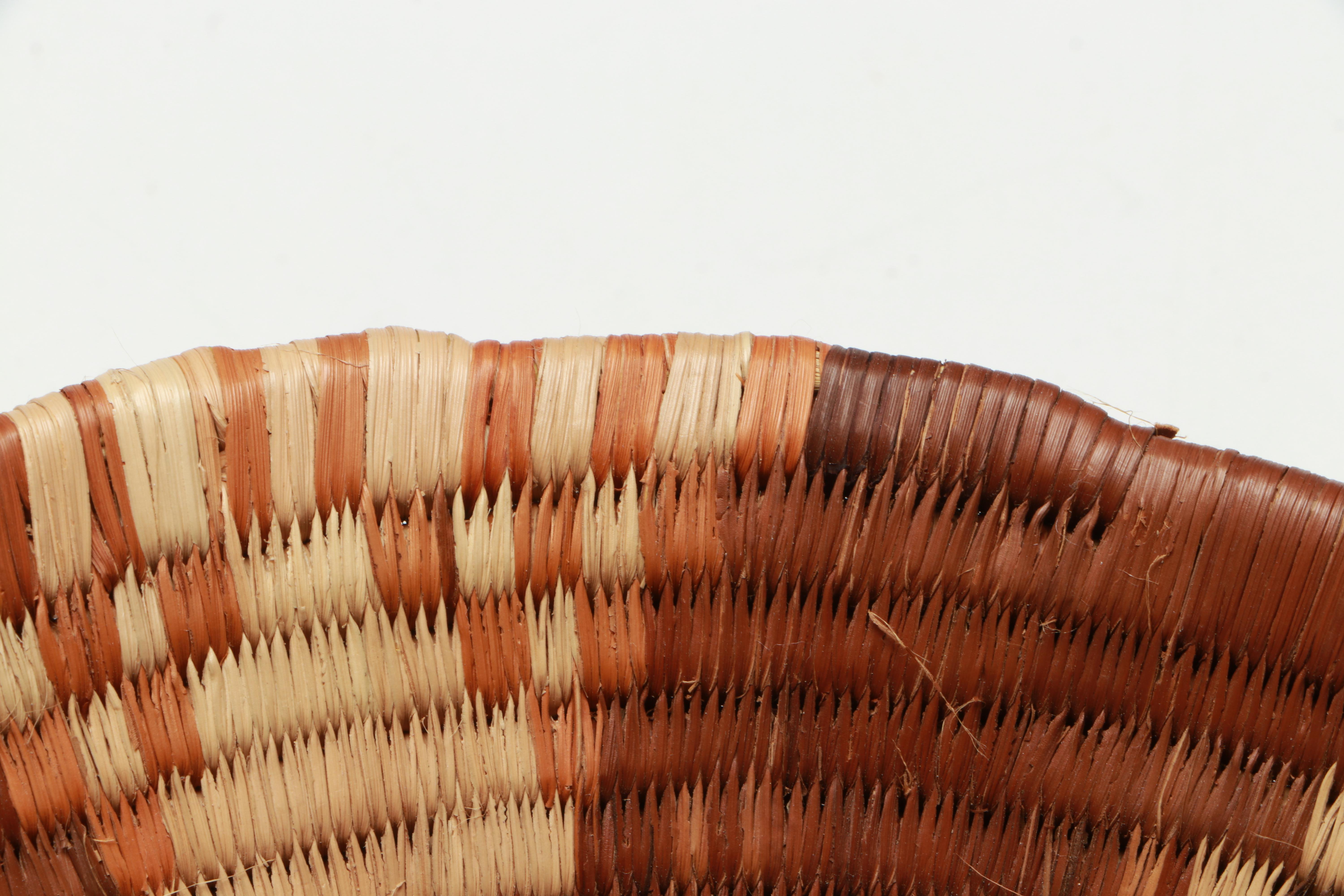 San Peoples and Other Botswanan Artisan Crafted Mokolwane Palm Baskets