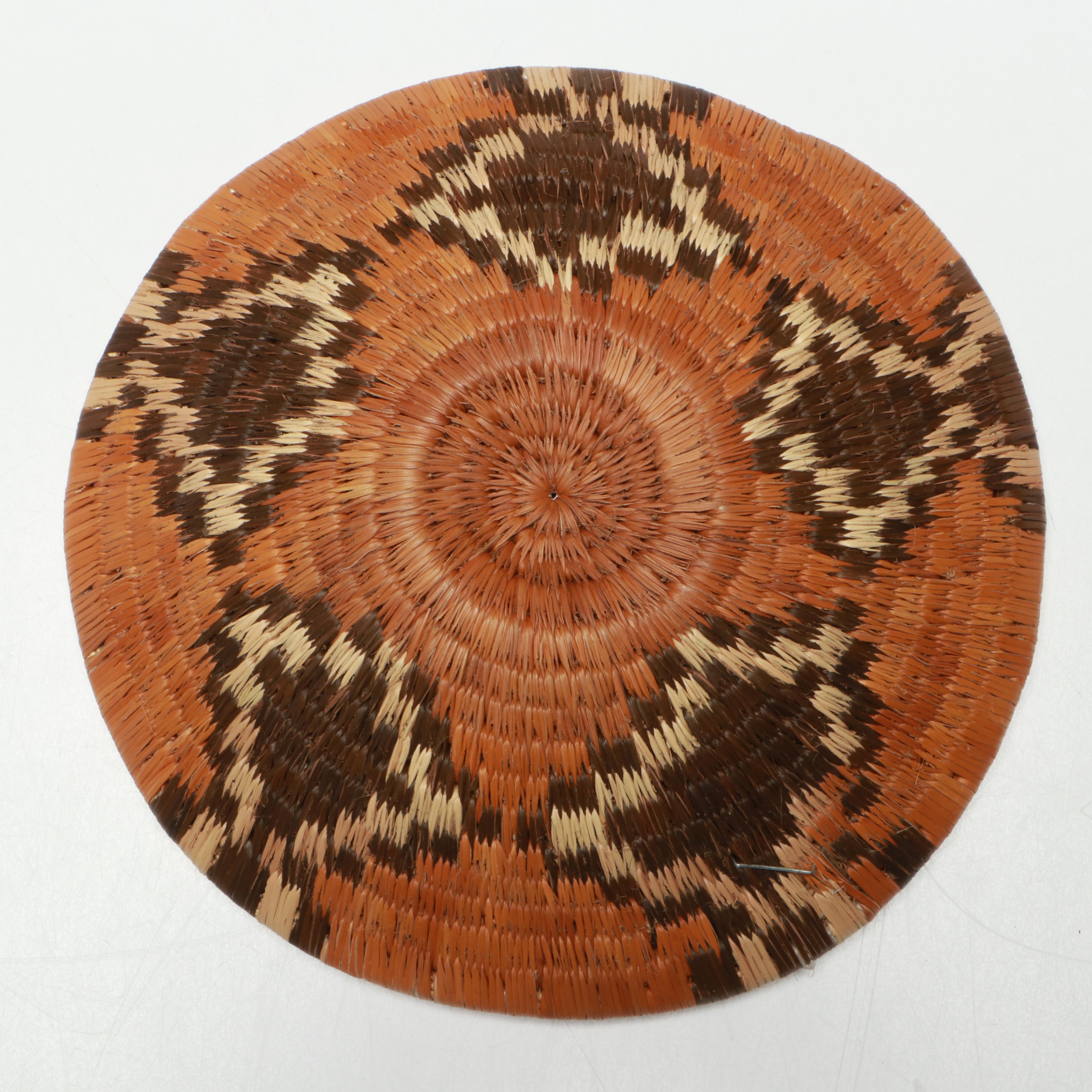 San Peoples and Other Botswanan Artisan Crafted Mokolwane Palm Baskets