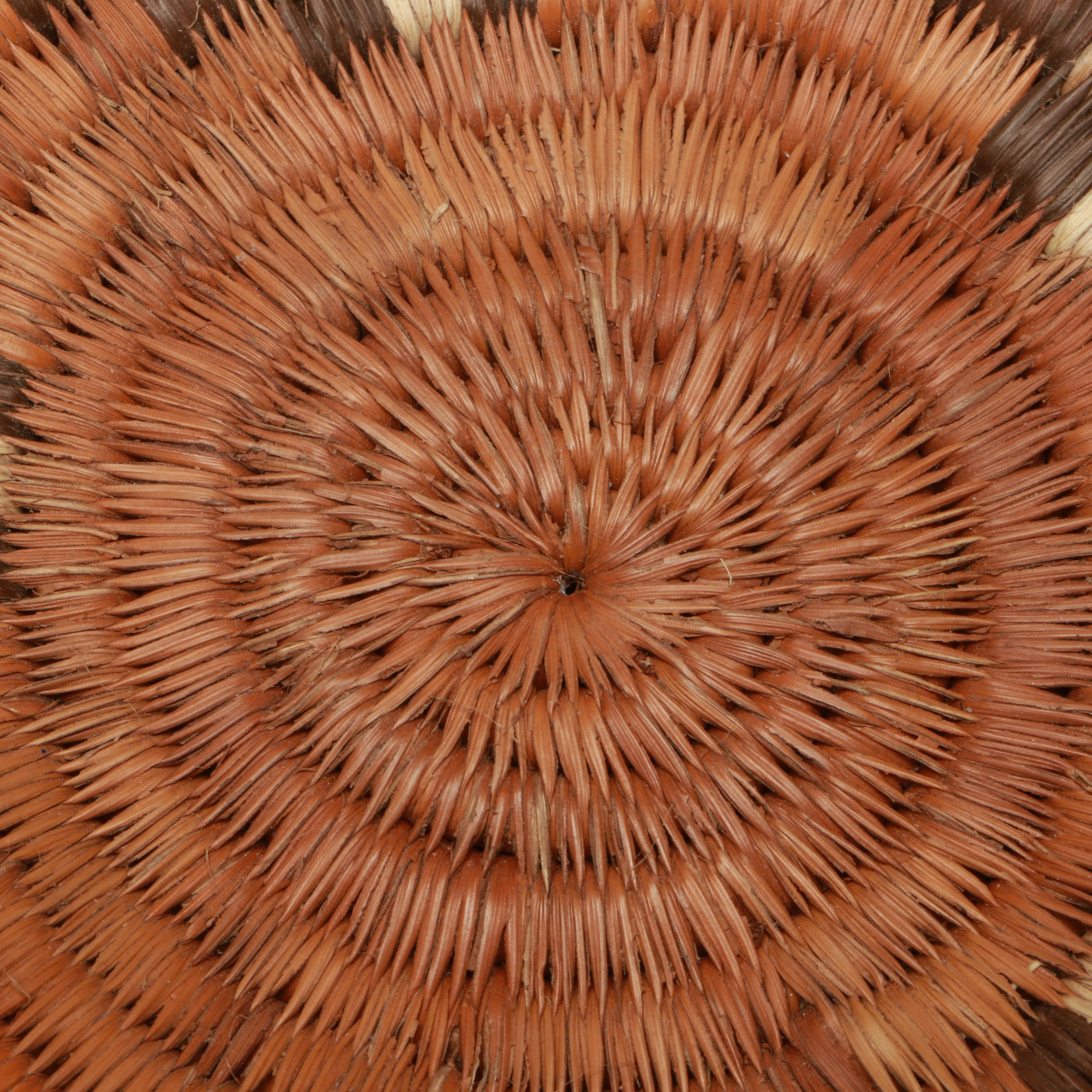 San Peoples and Other Botswanan Artisan Crafted Mokolwane Palm Baskets