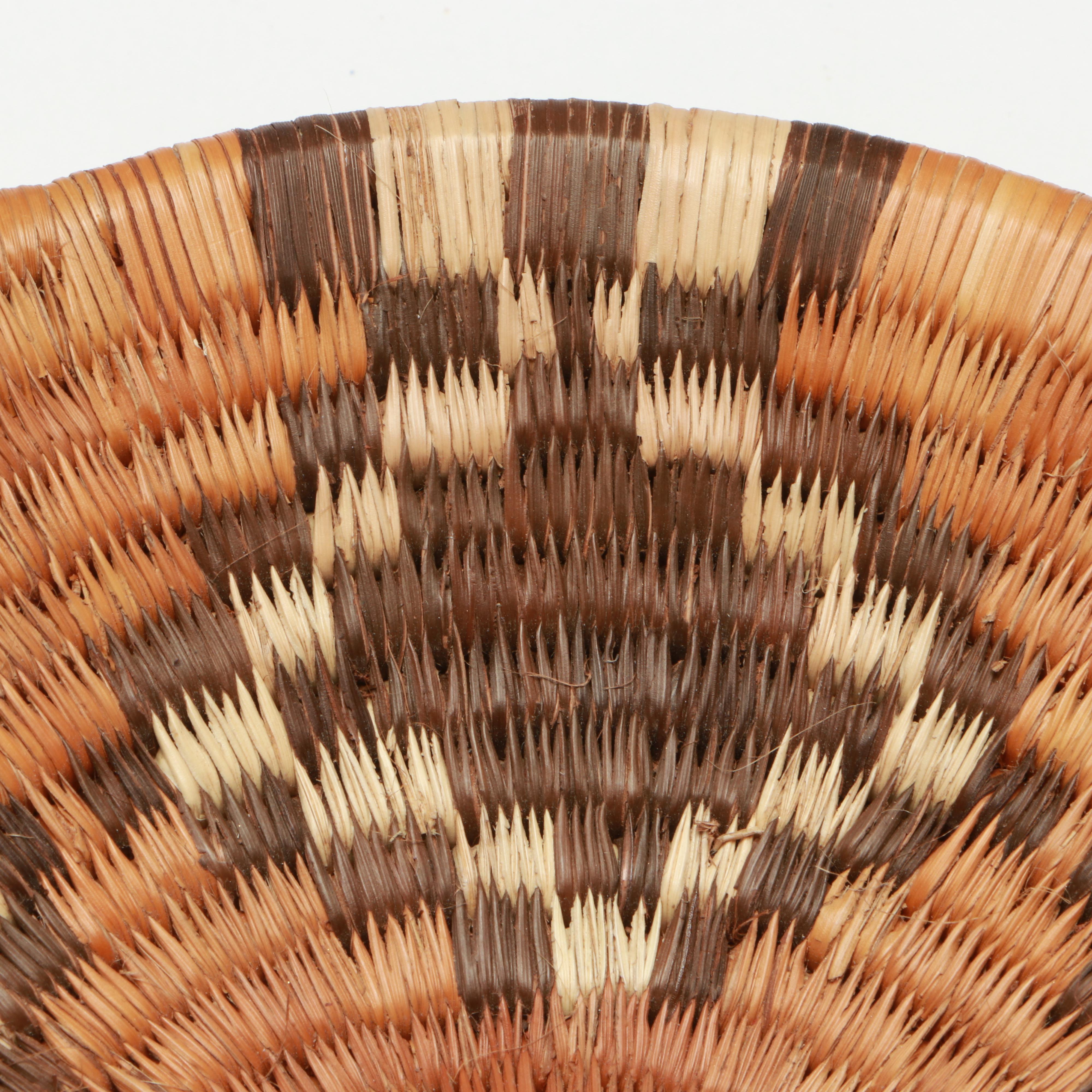 San Peoples and Other Botswanan Artisan Crafted Mokolwane Palm Baskets