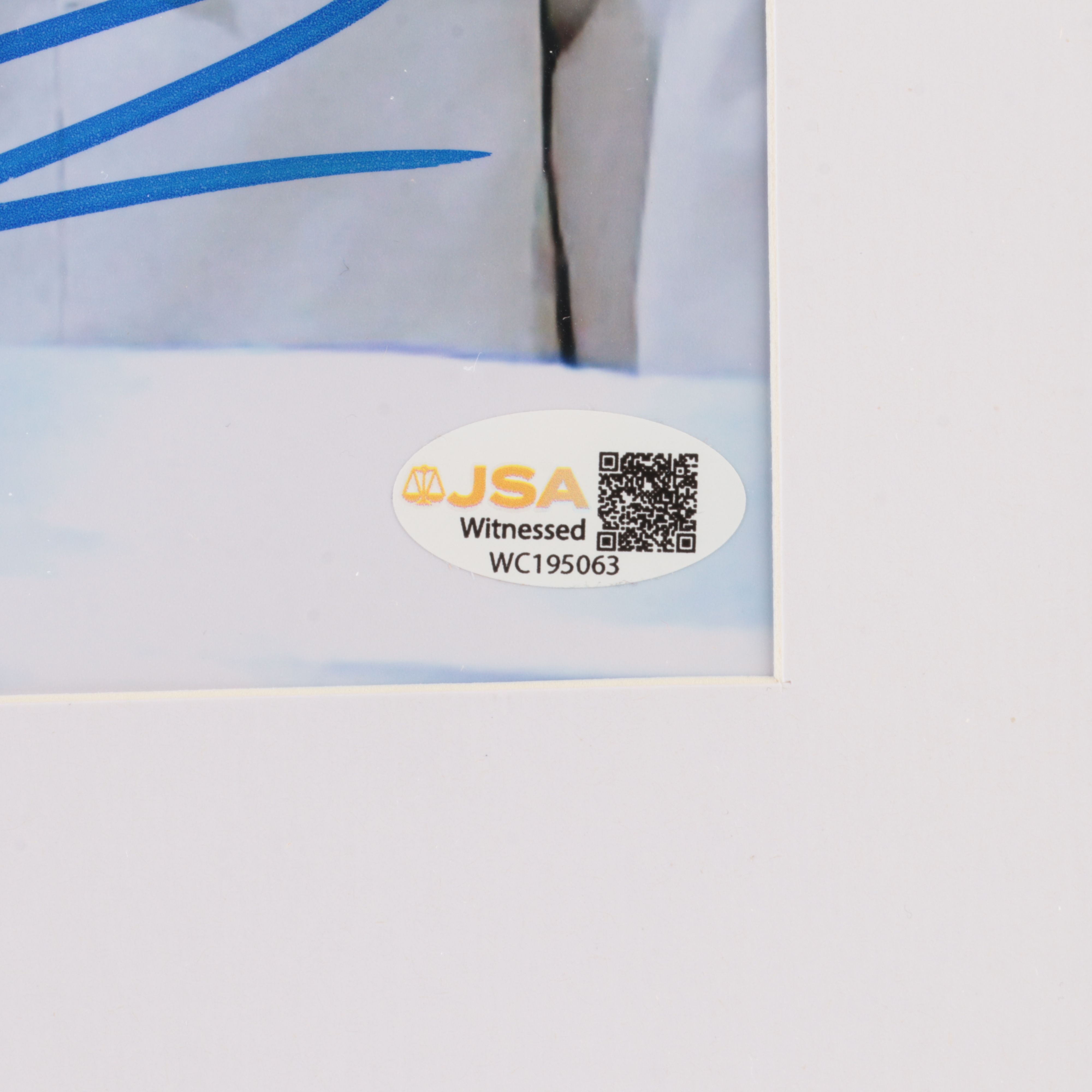 Larry Thomas Signed “No Soup For You!” Seinfeld Print in Matted Frame, JSA