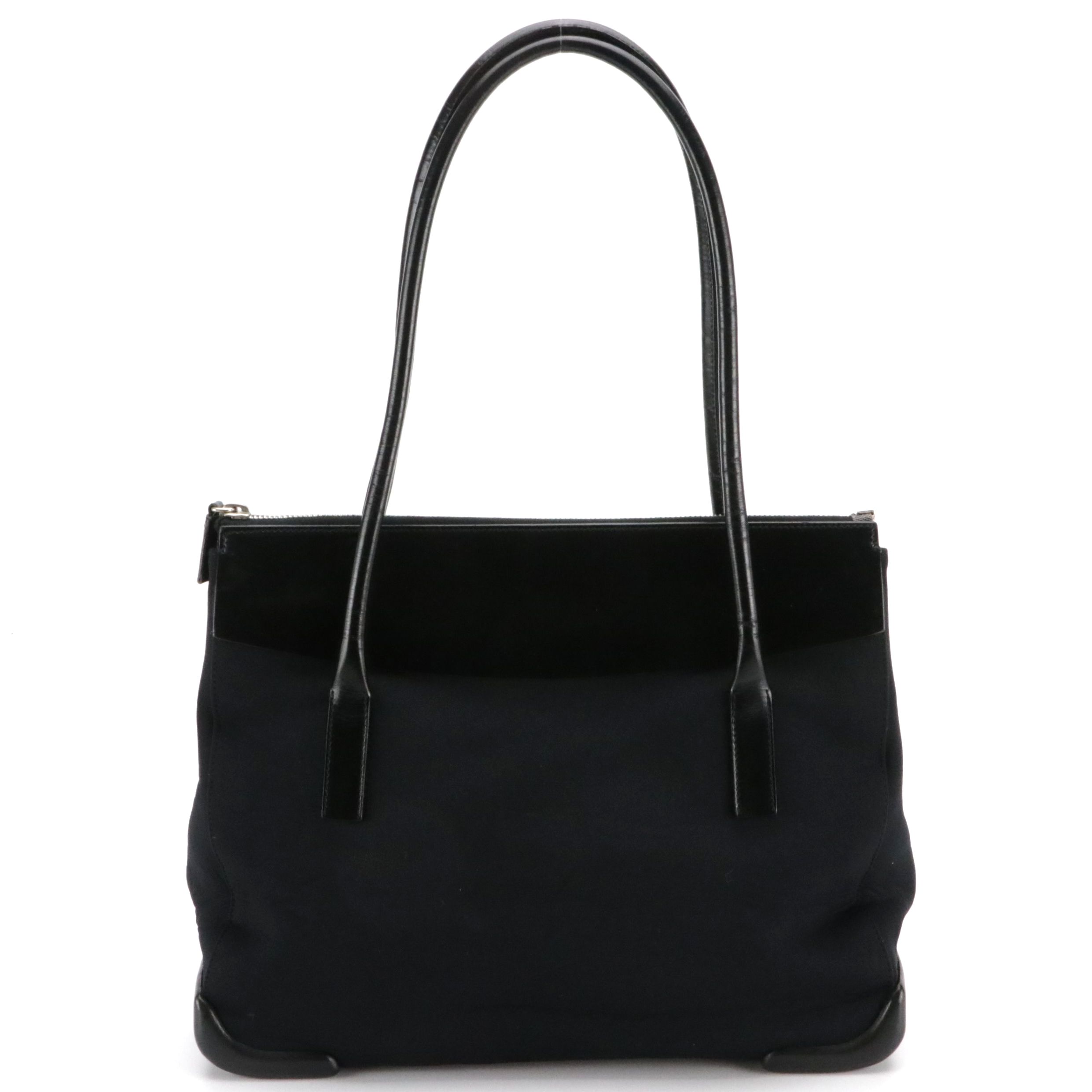 Prada Rubber Bumper Shoulder Bag B9487 in Neoprene and Calf Leather