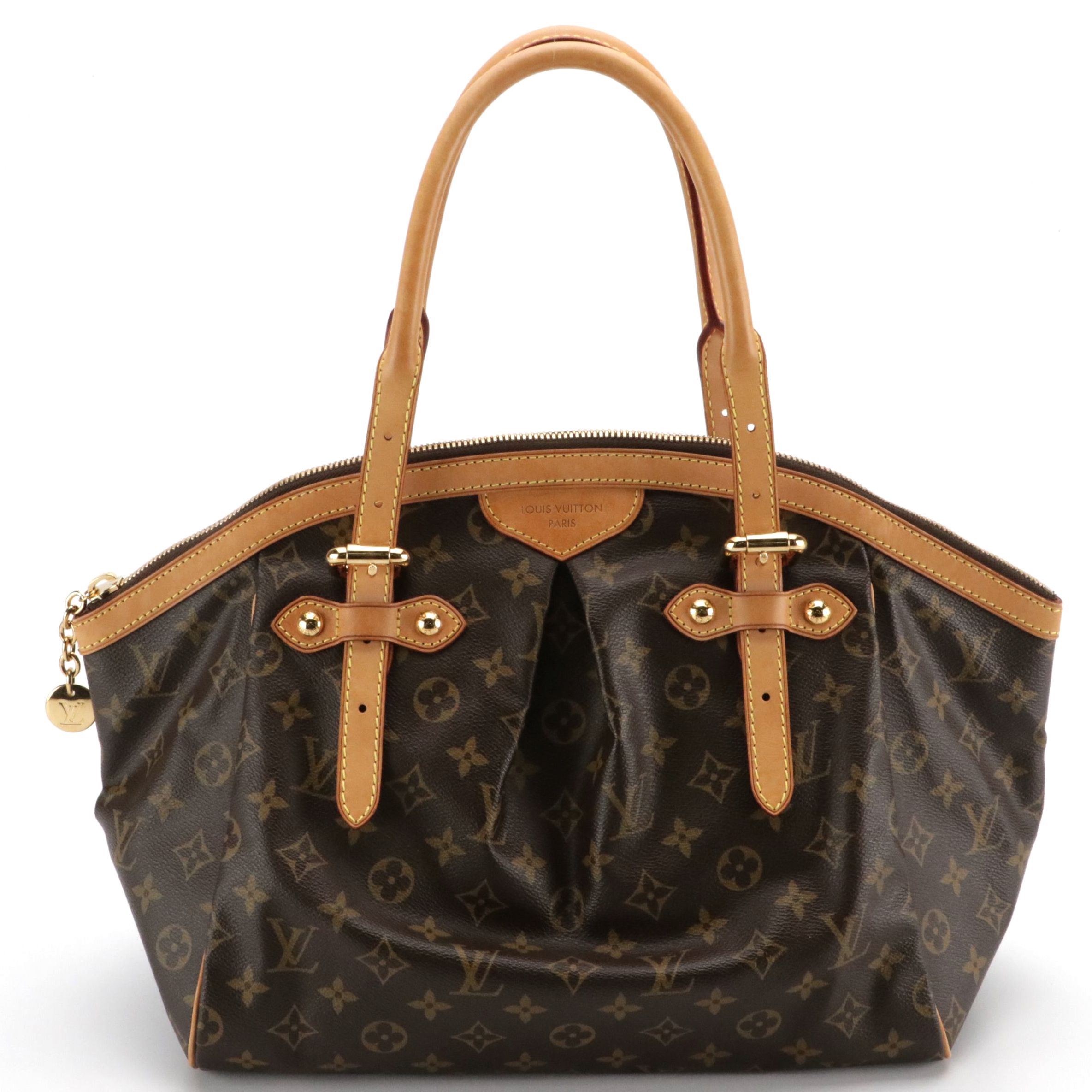 Louis Vuitton Tivoli GM Shoulder Bag in Monogram Canvas and Leather Trim