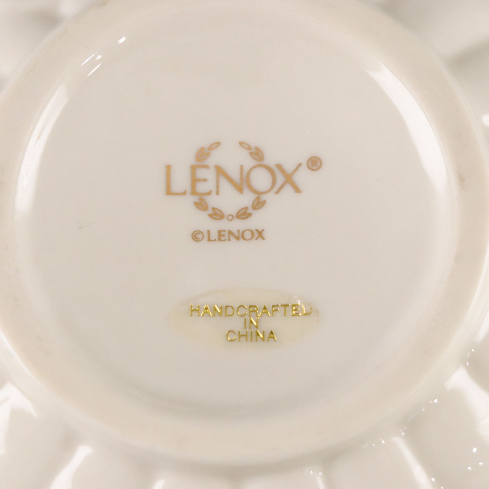 Oxford 22K Gold Painted Desk Clock with Nut Bowl