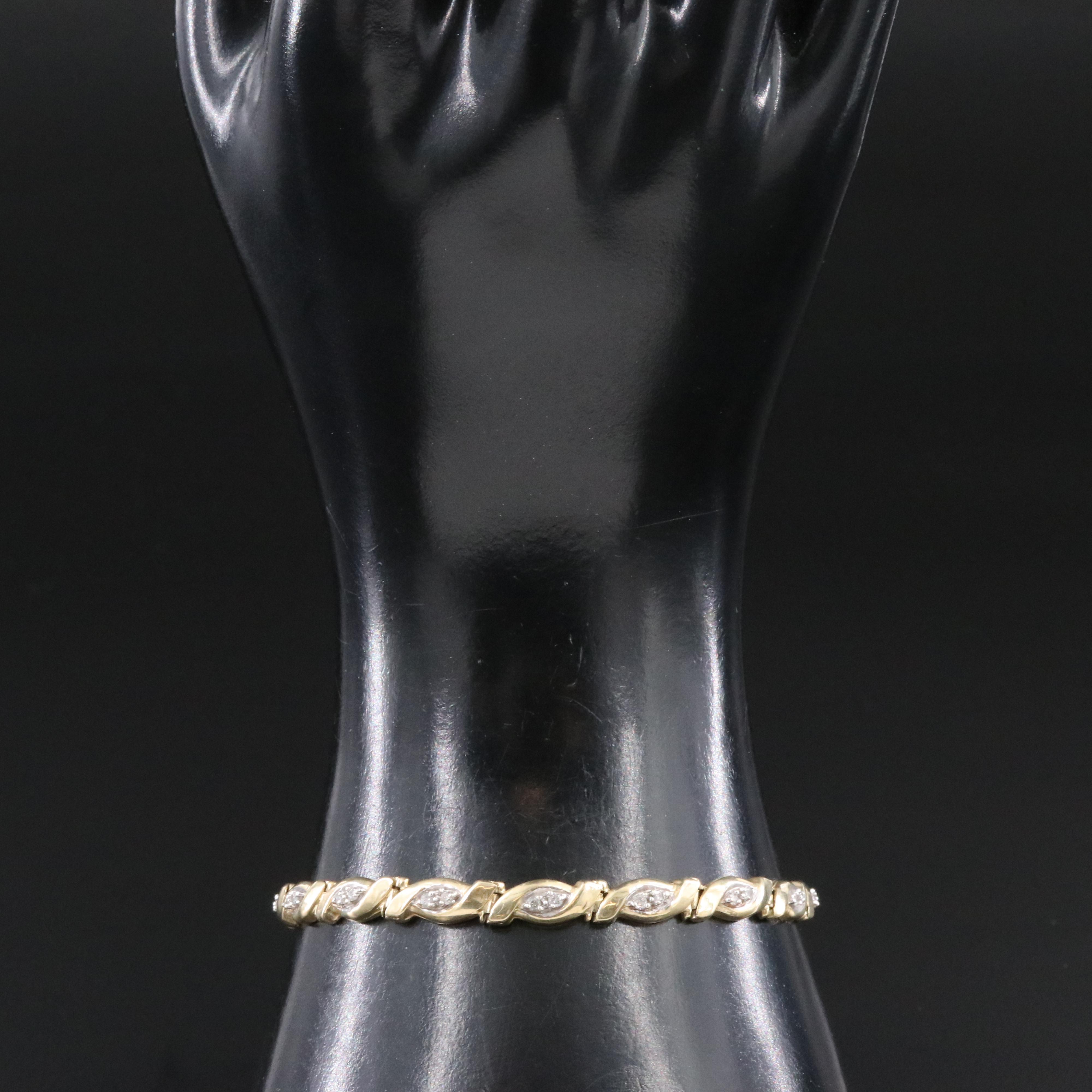 14K 0.50 CTW Diamond Bracelet