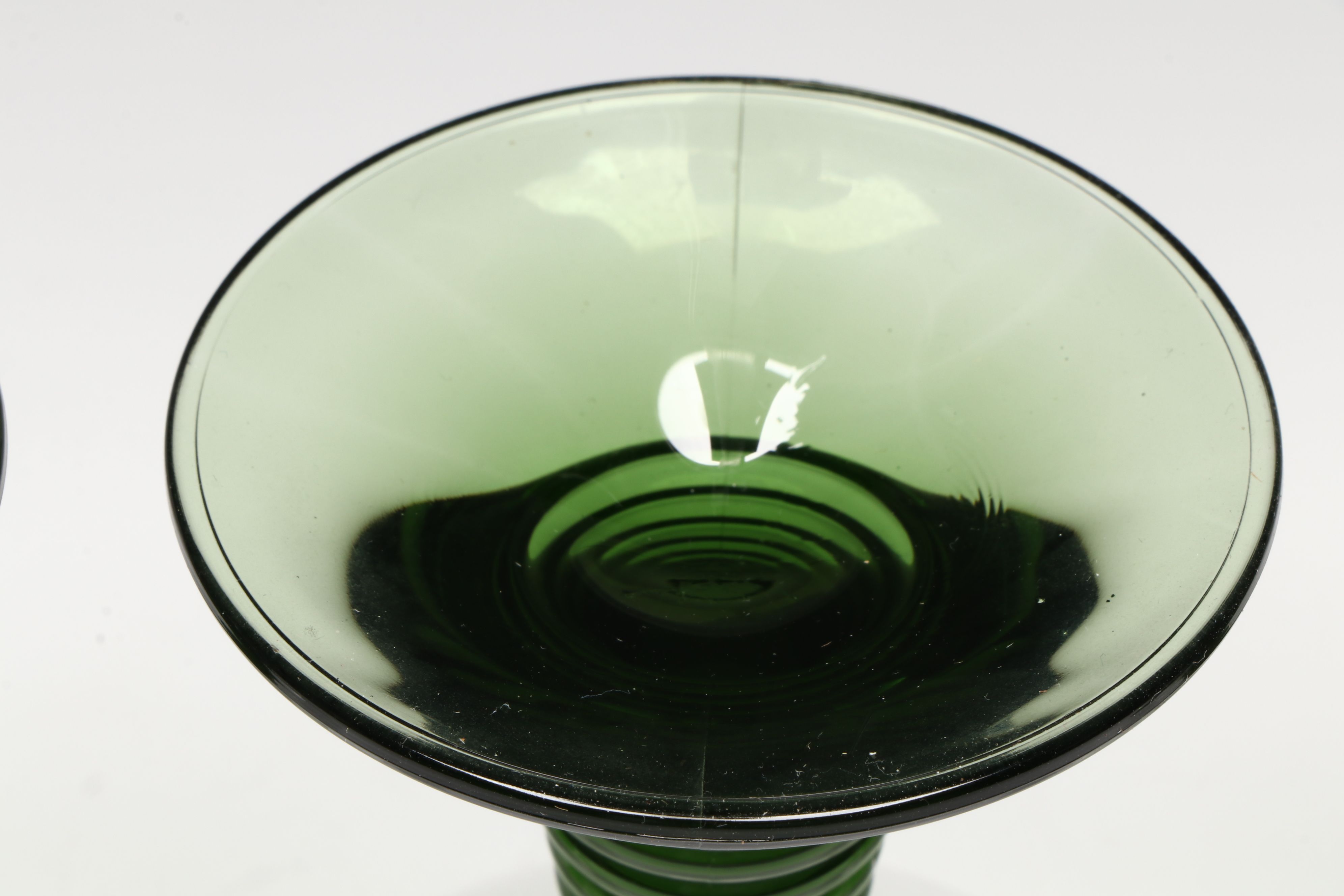 Schott-Zwiesel "Ruwer" Green Stem Glass Claret Wine Glasses