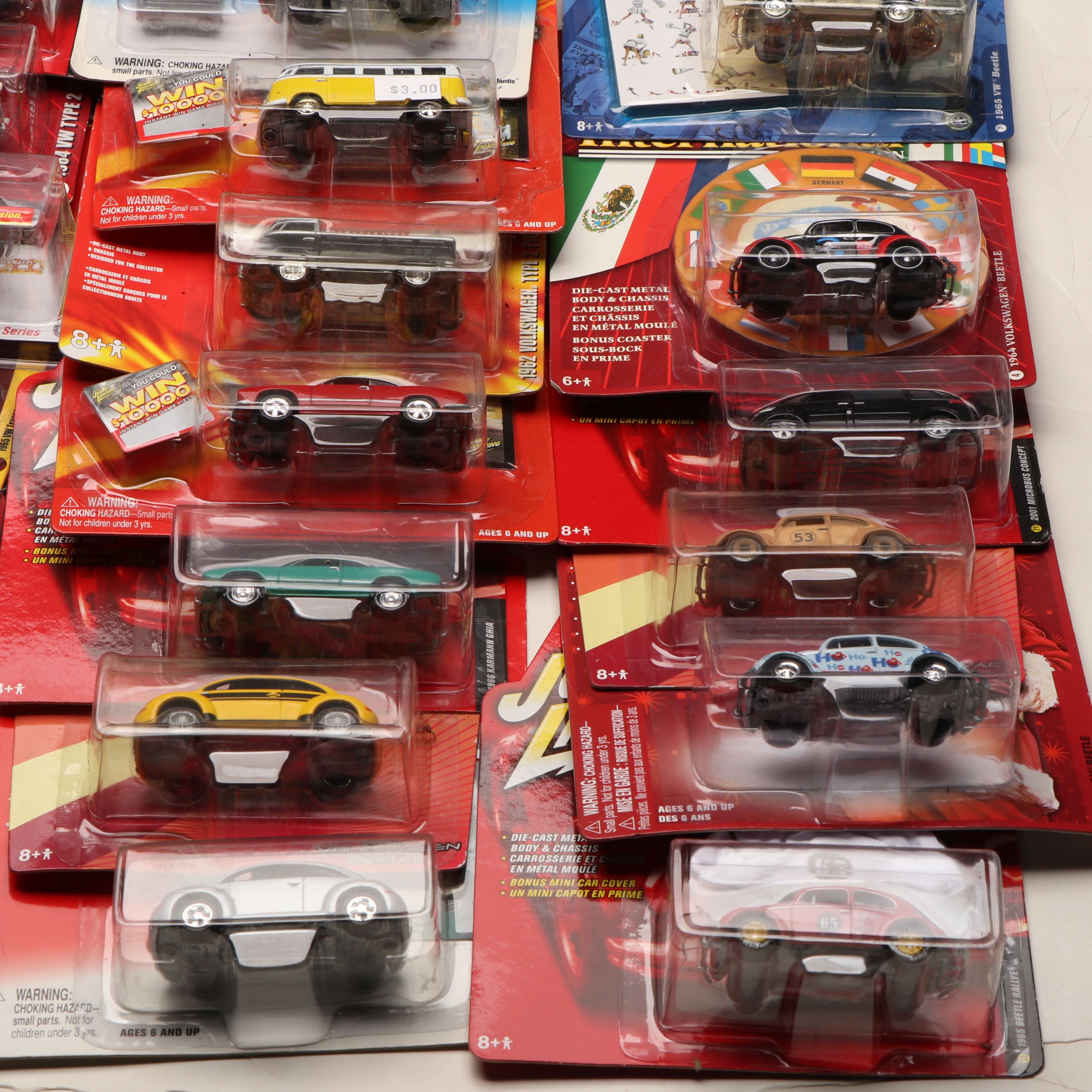 Johnny Lightning "1963 Karmann Ghia" and More Toy Cars