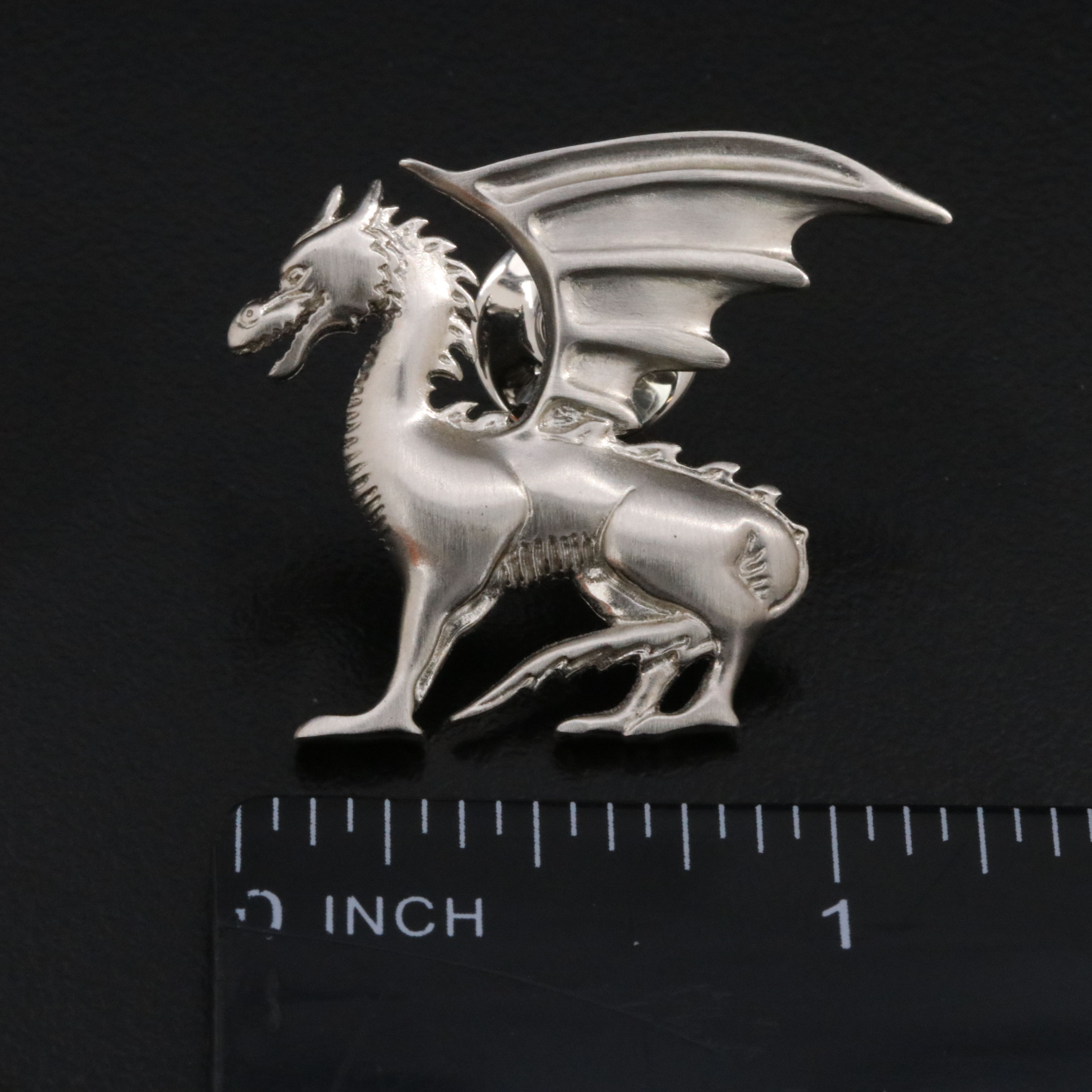 Hermès Talisman Dragon Pin