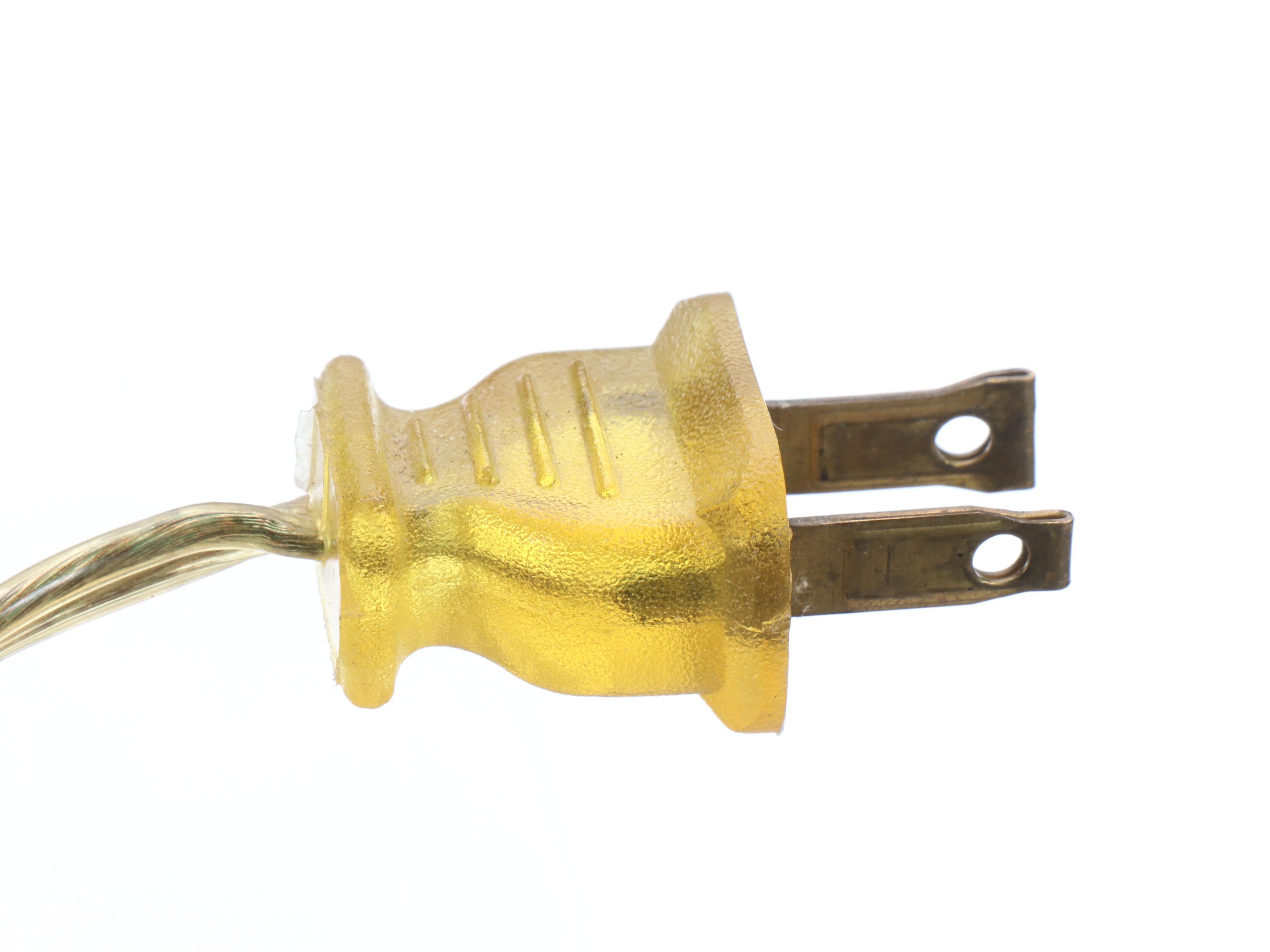 Chinese Floral Blue and White Porcelain Ginger Jar Table Lamp with Bell Shade