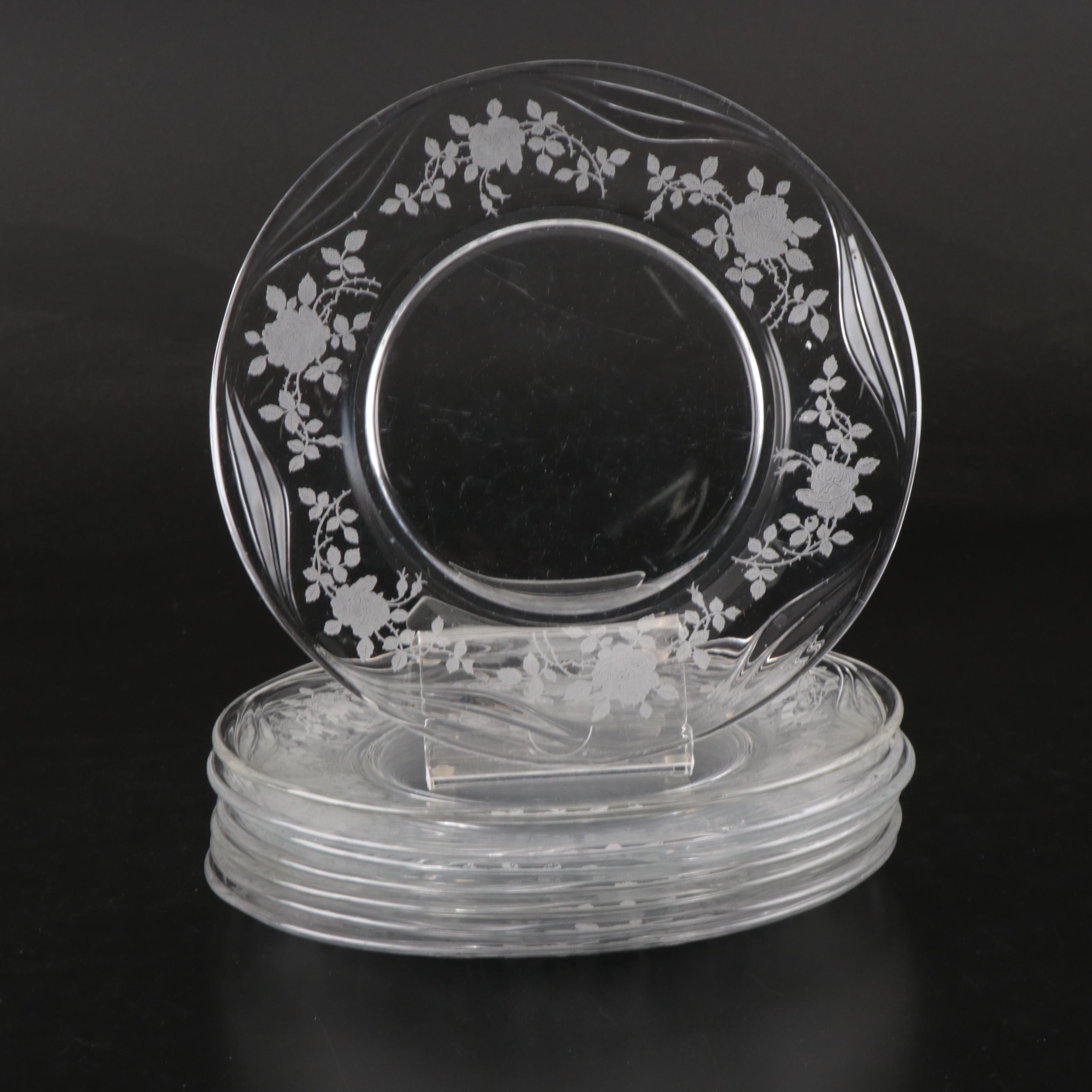 Fostoria "Willowmere" Glass Dinnerware