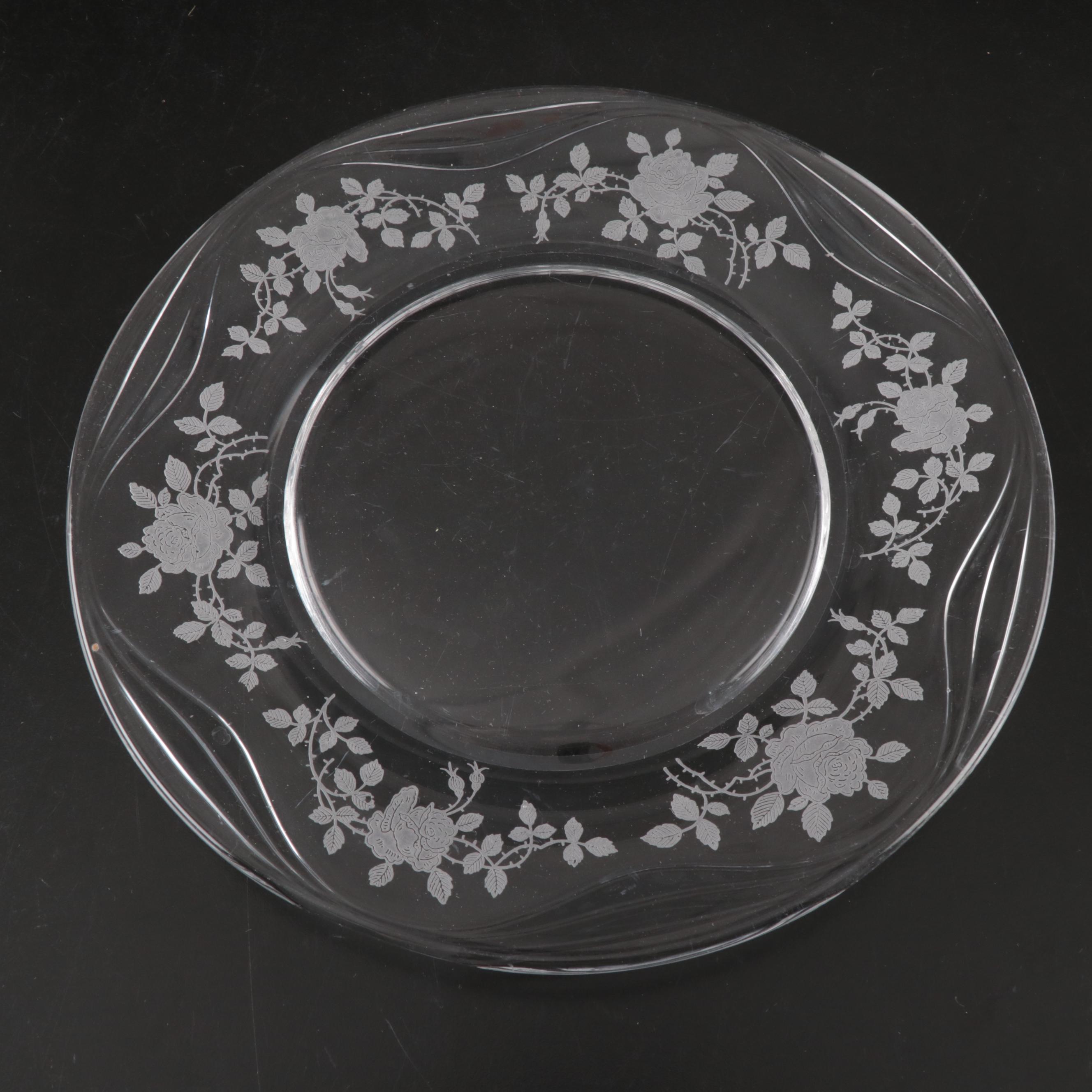 Fostoria "Willowmere" Glass Dinnerware