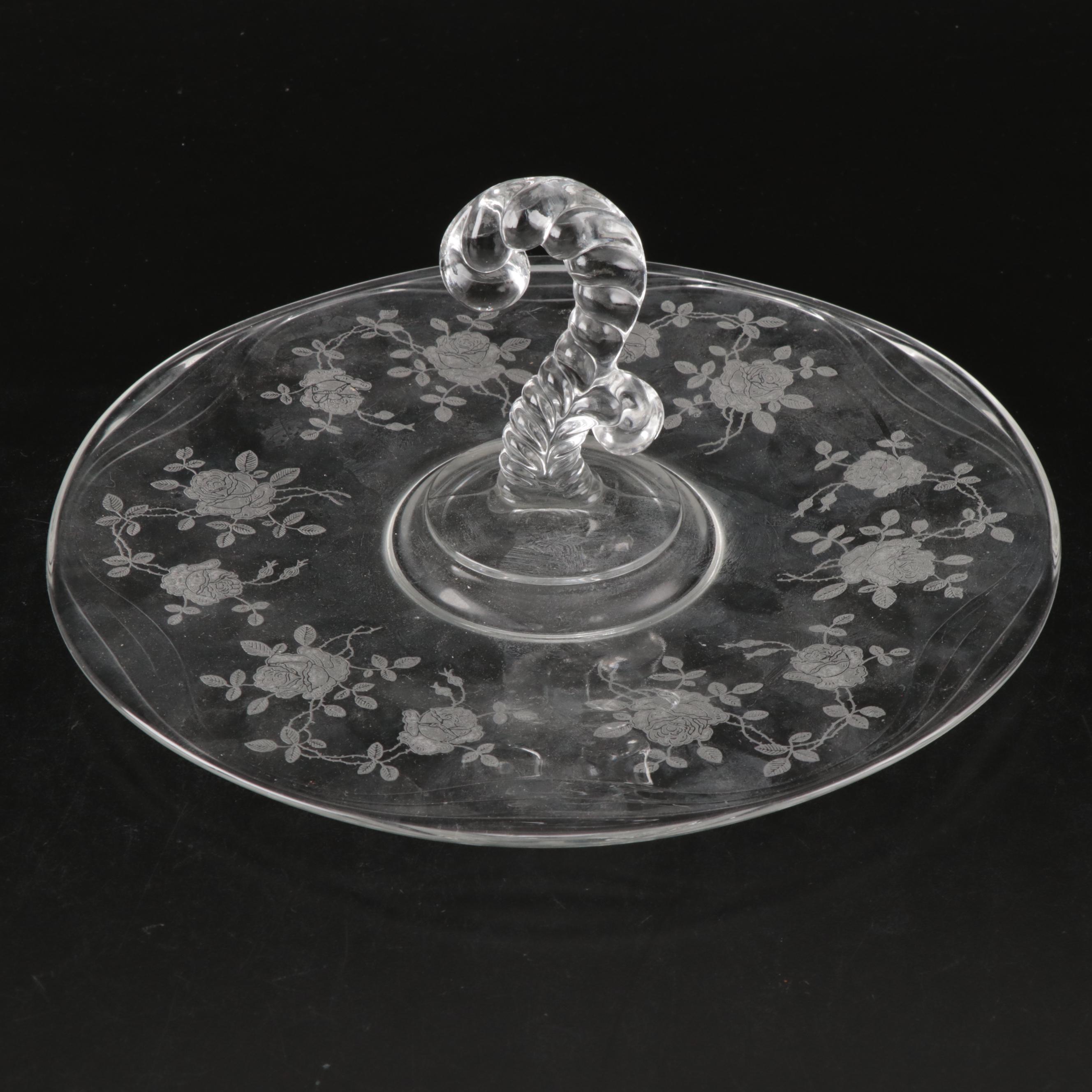 Fostoria "Willowmere" Glass Dinnerware