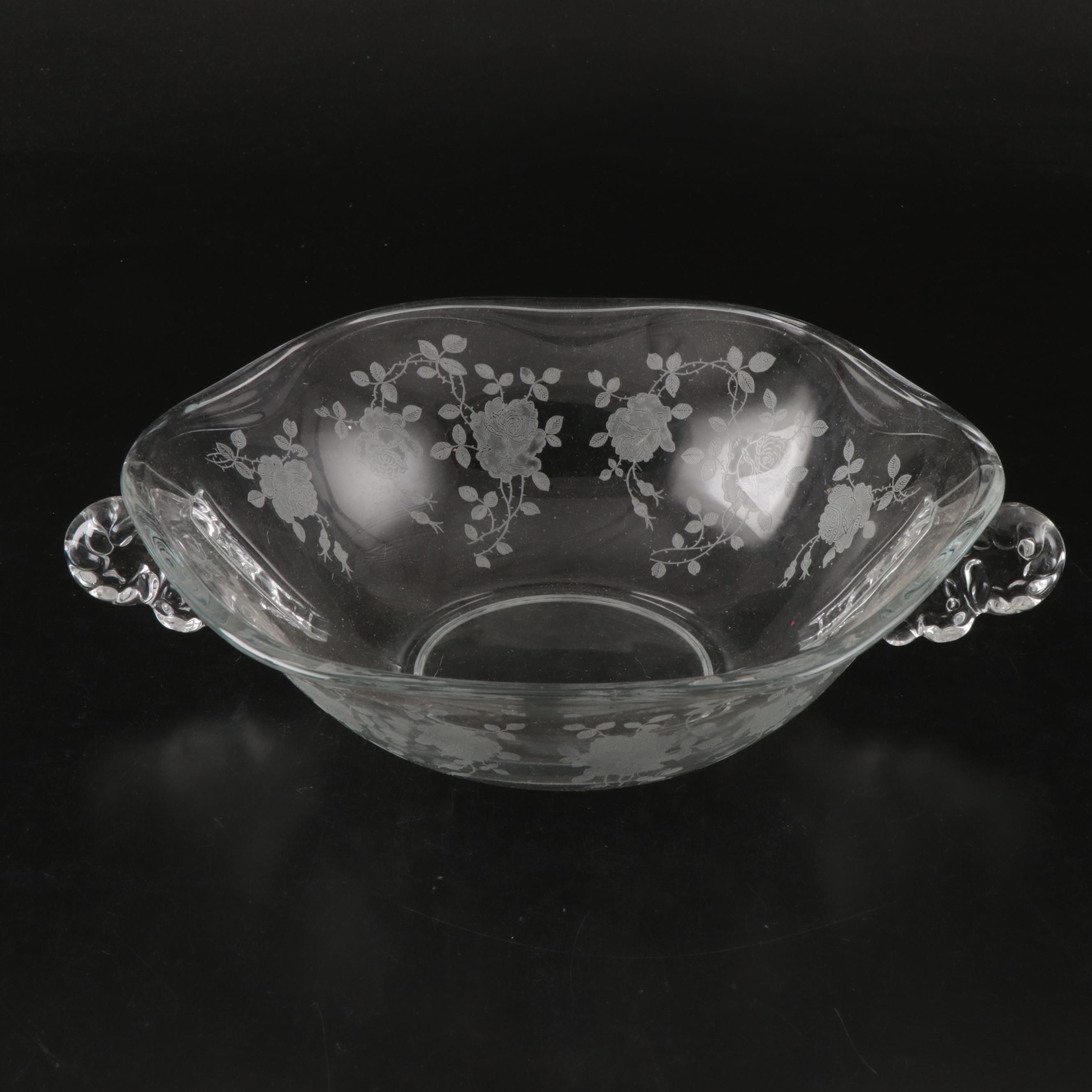 Fostoria "Willowmere" Glass Dinnerware