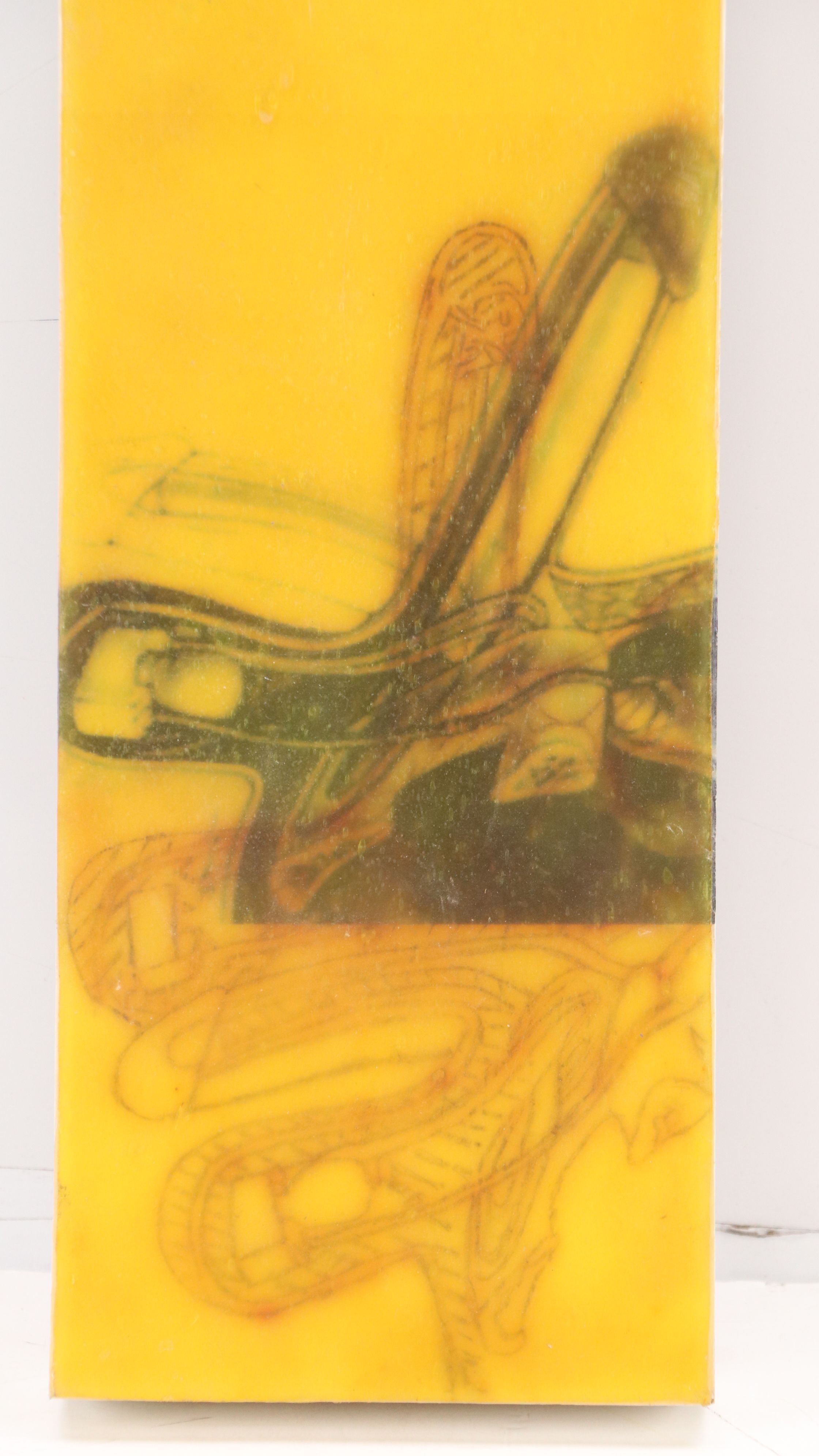 Chris Hoeting Mixed Media Print of Phallus, 21st Century