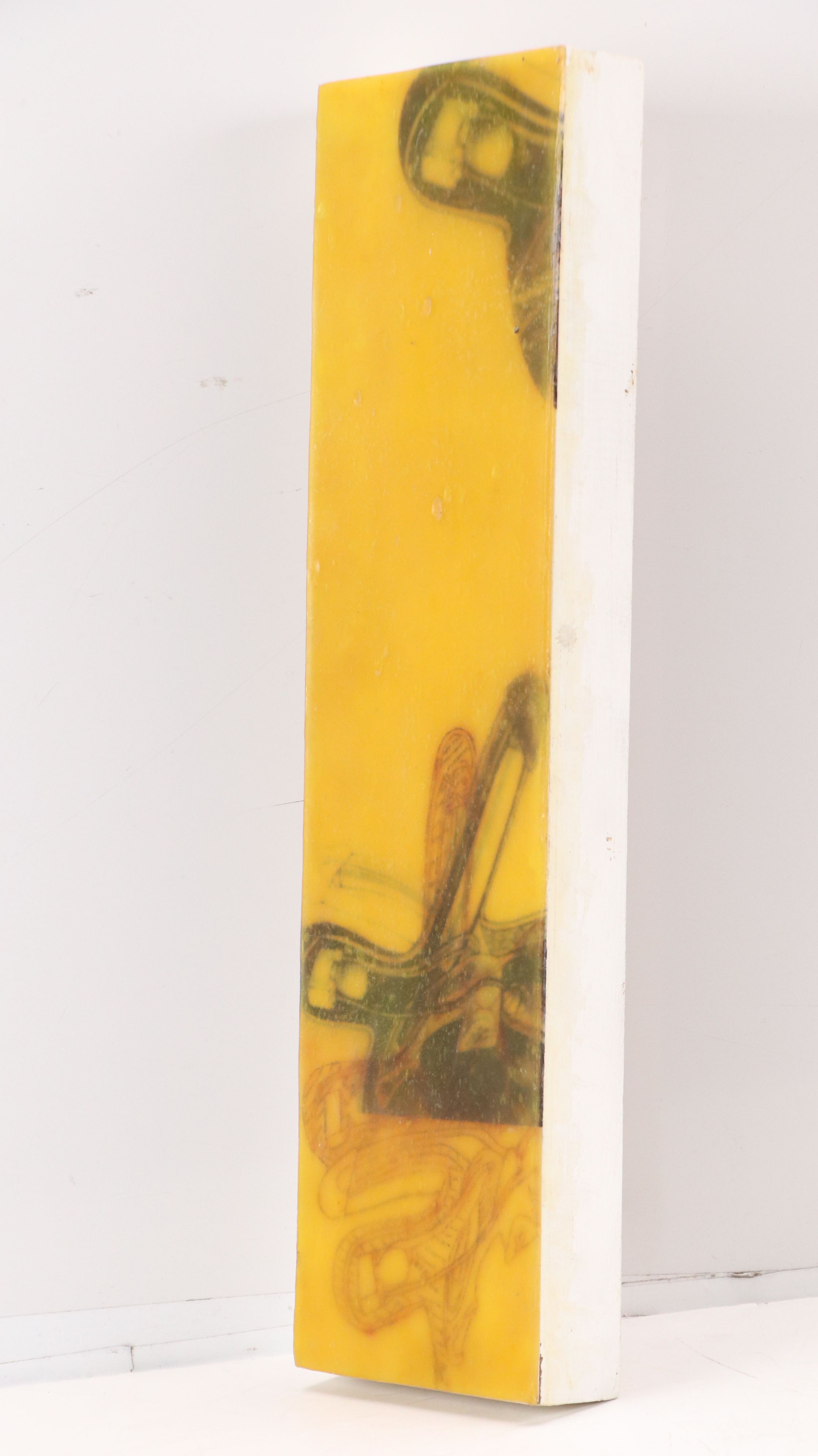 Chris Hoeting Mixed Media Print of Phallus, 21st Century