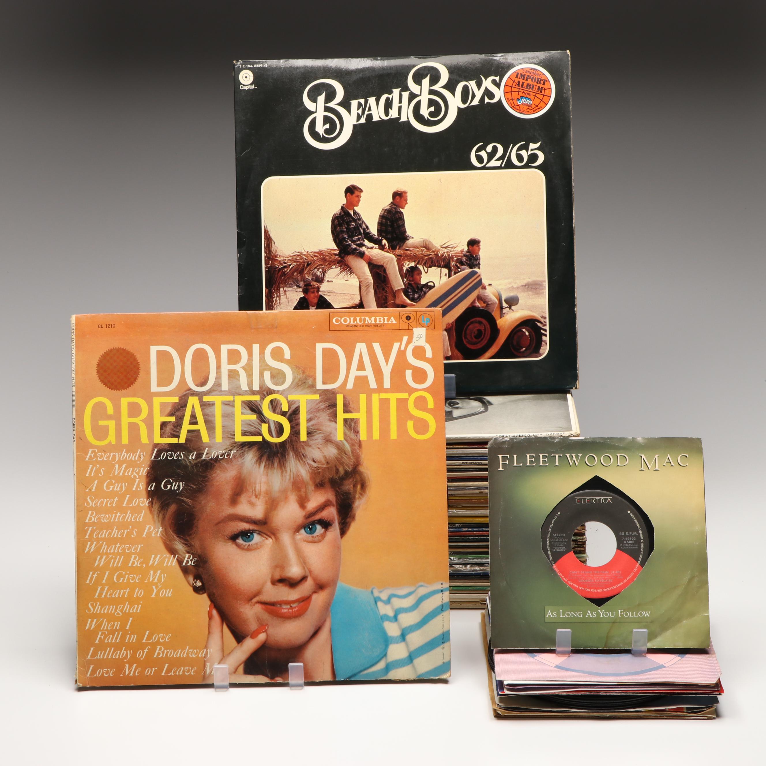 Doris Day, The Beach Boys, Buddy Holly, and More Vinyl Record Albums