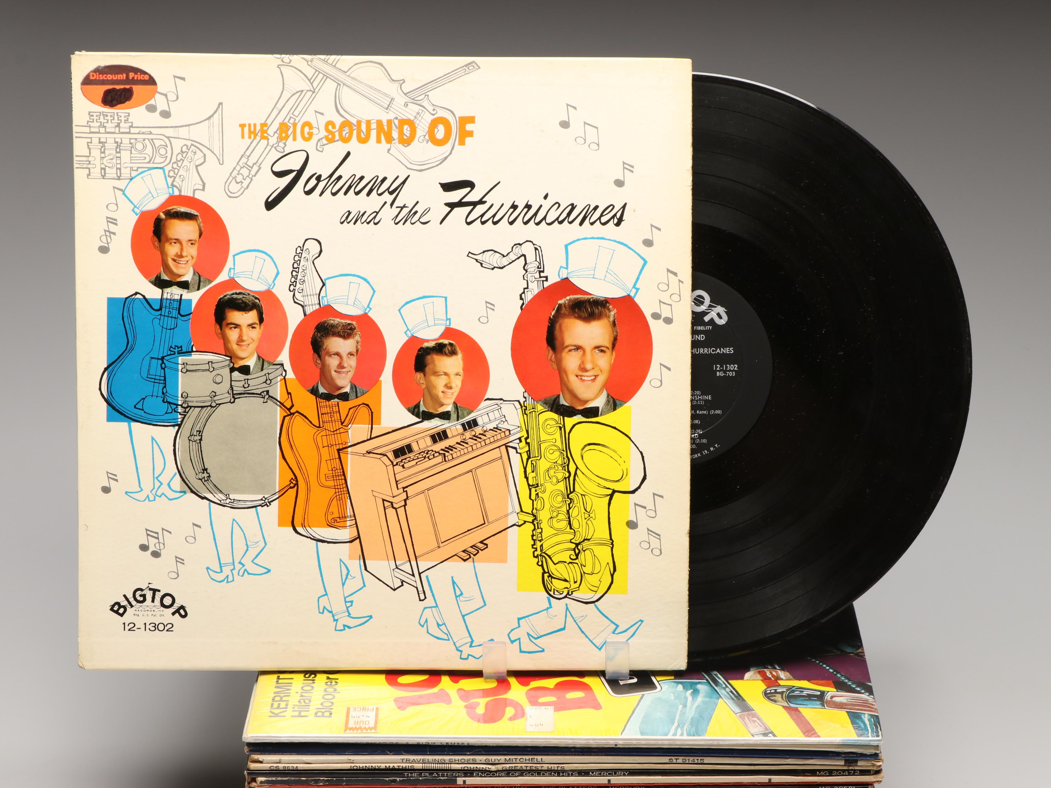Doris Day, The Beach Boys, Buddy Holly, and More Vinyl Record Albums