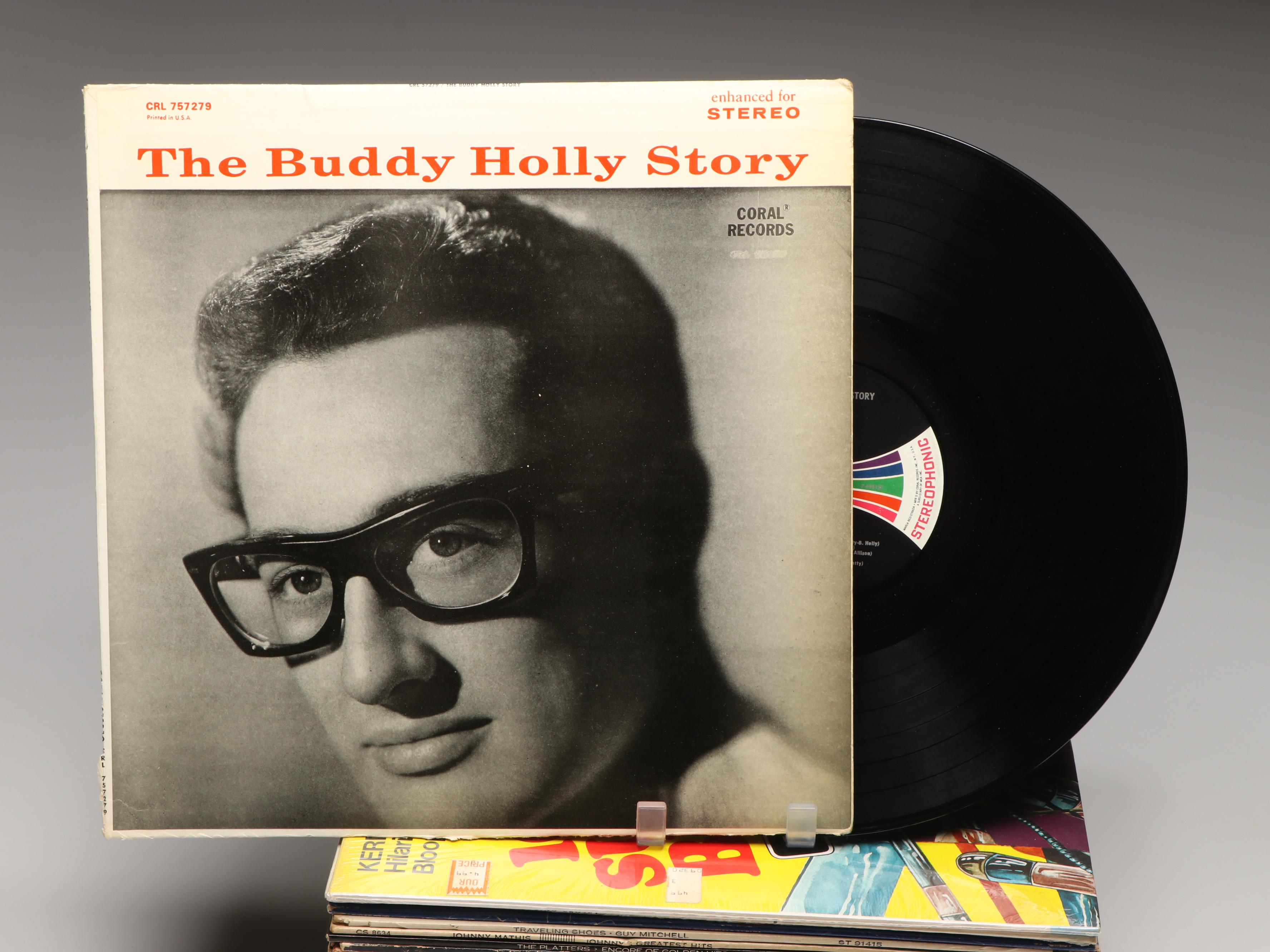 Doris Day, The Beach Boys, Buddy Holly, and More Vinyl Record Albums