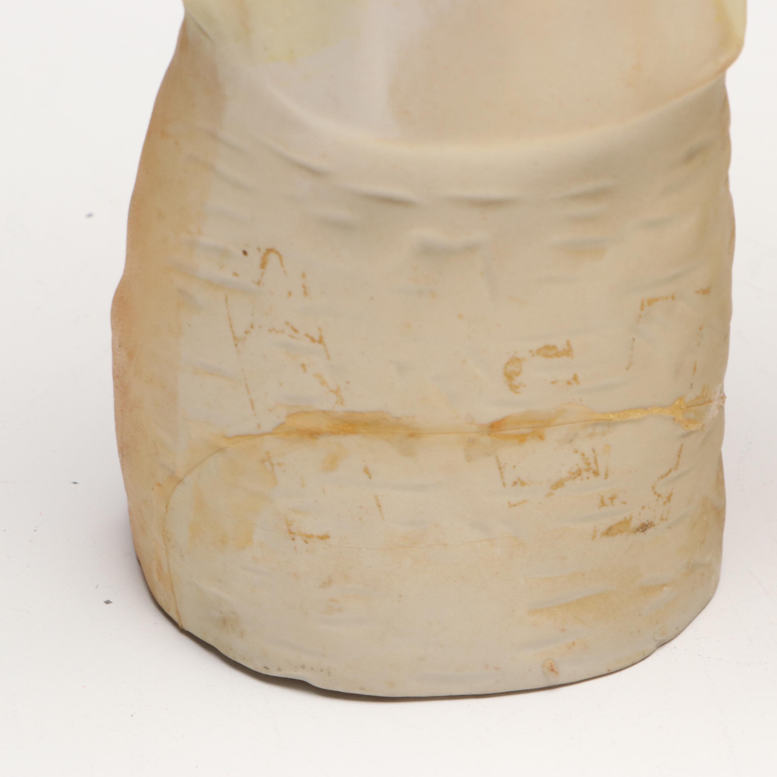 Victorian Style Hand-Painted Bisque Porcelain Figurines