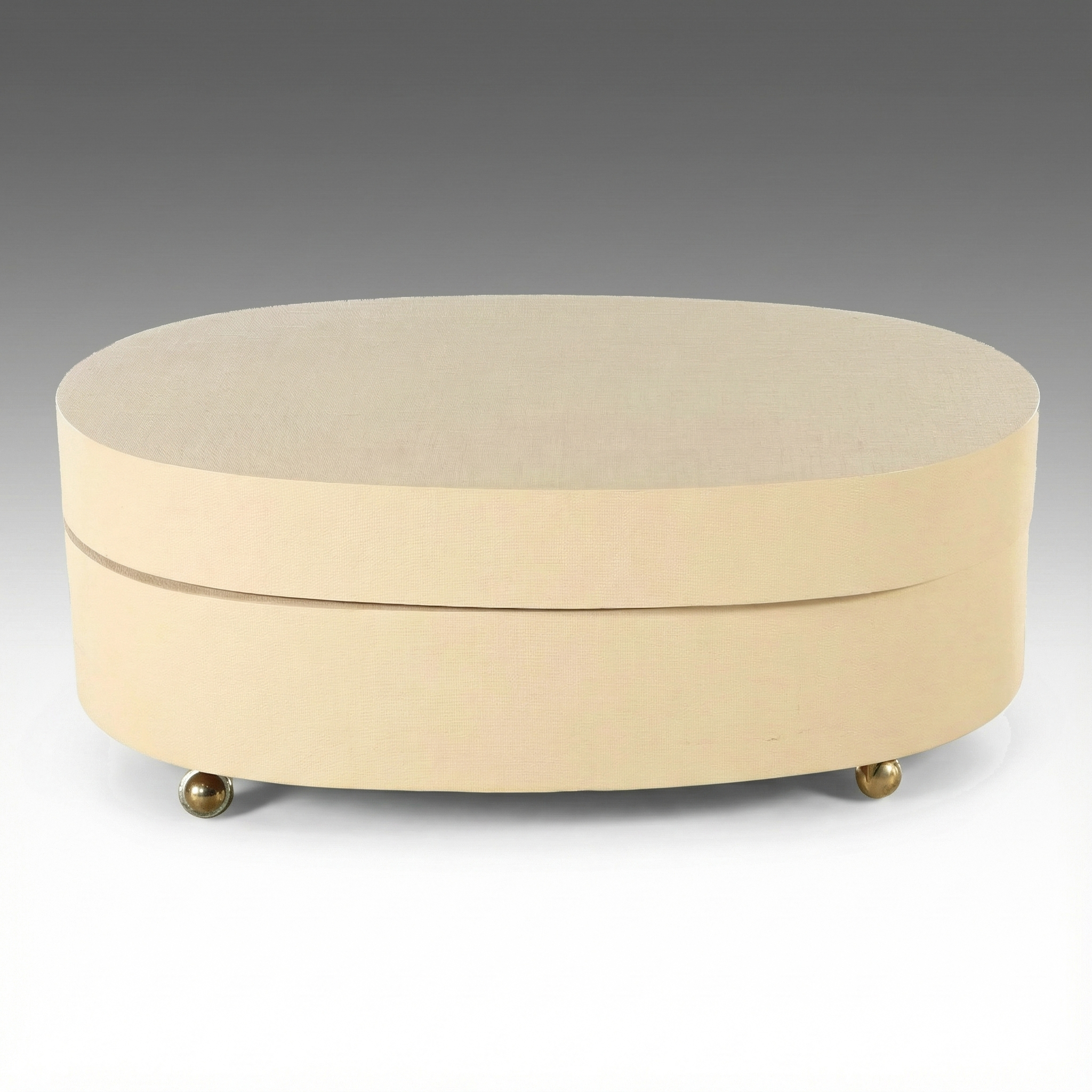 Postmodern Style Laminate Wood Swivel Top Coffee Table