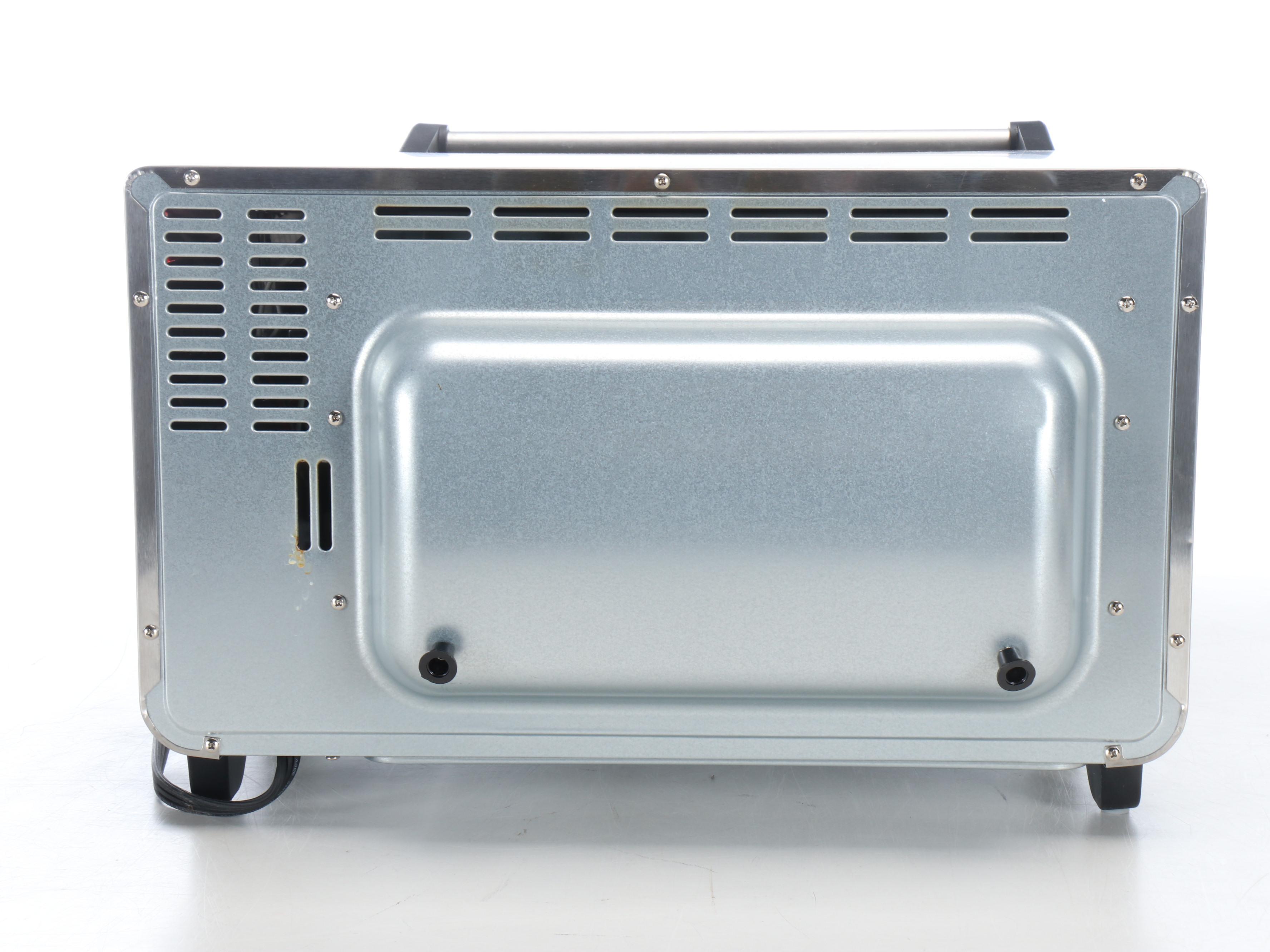 Black+Decker Air Fryer Toaster Oven with Cuisinart and Green Pan Cookware