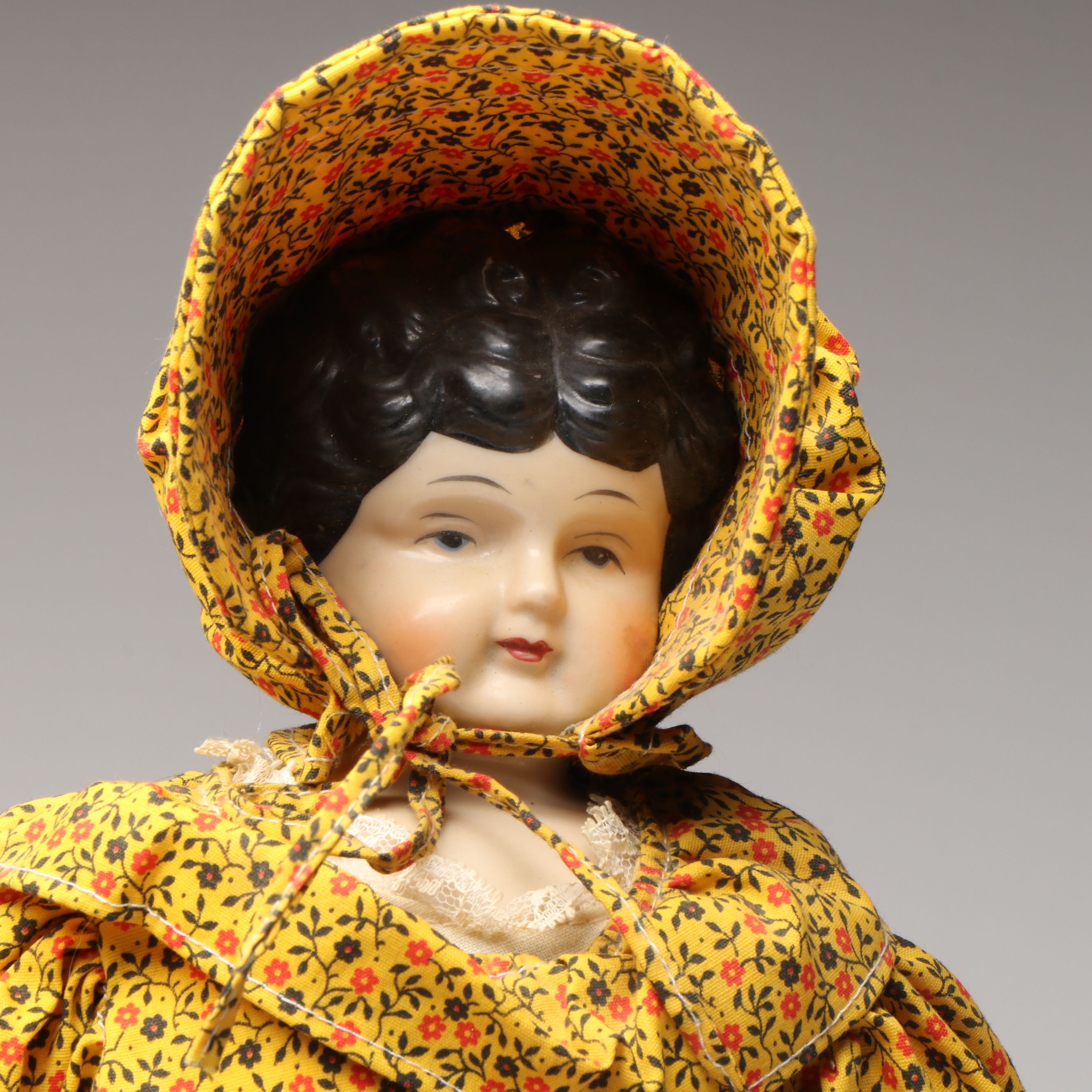 Hand-Painted Bisque and Other Vintage Dolls