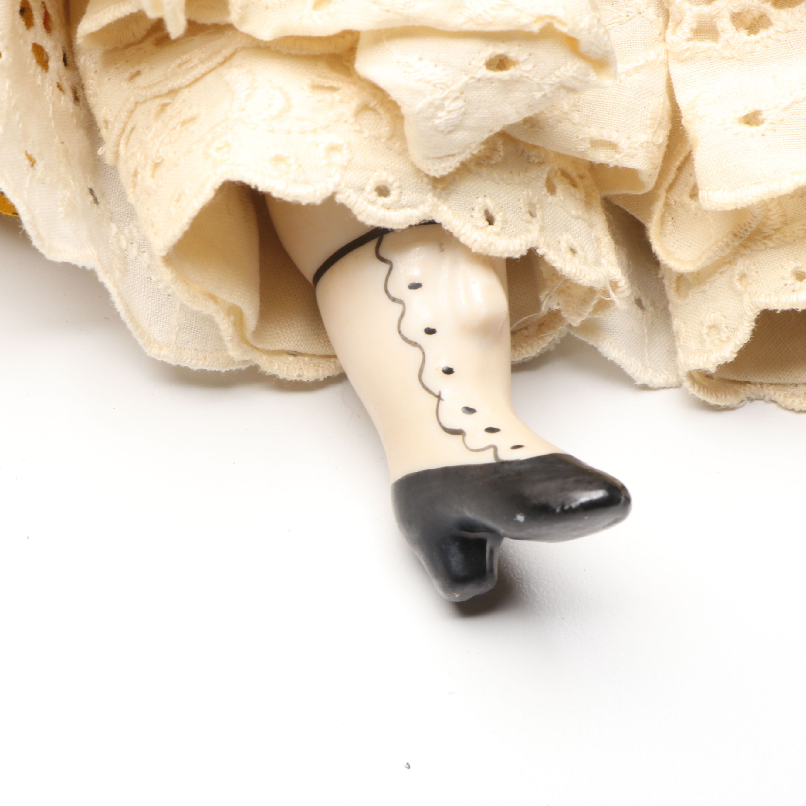 Hand-Painted Bisque and Other Vintage Dolls