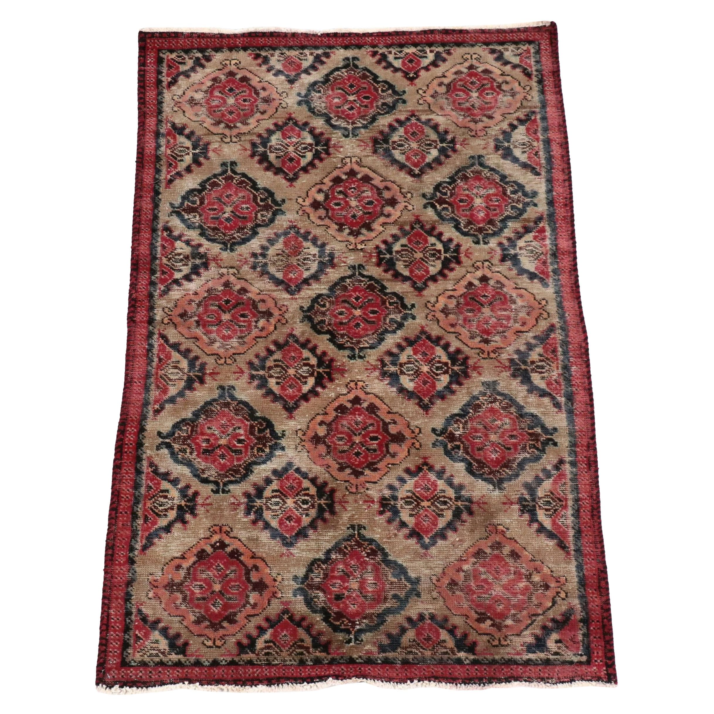3'4 x 5'10 Hand-Knotted Persian Bakhtiari Area Rug