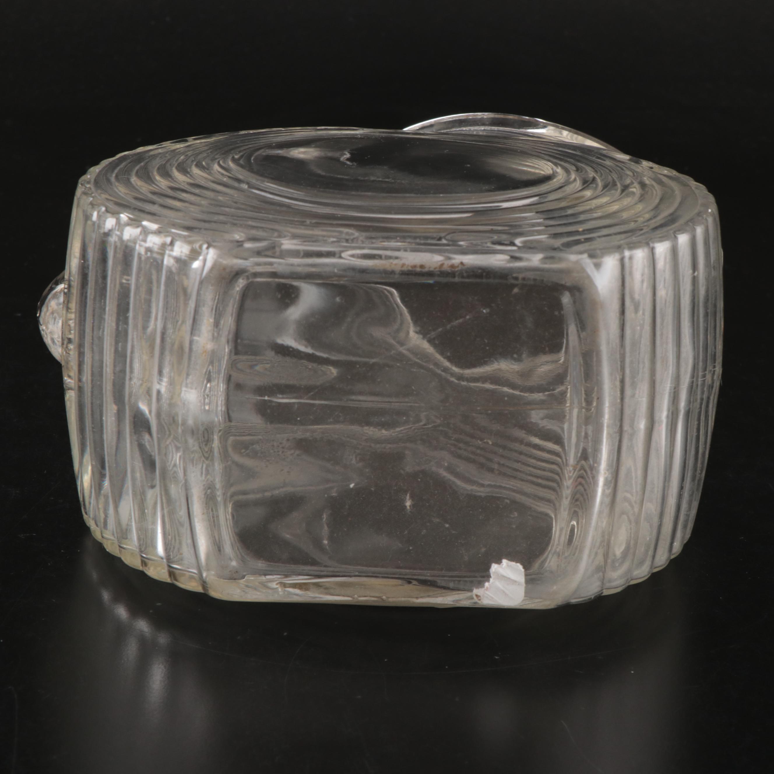 Libbey "Swerve" Glasses with Vintage Tilted Pitcher