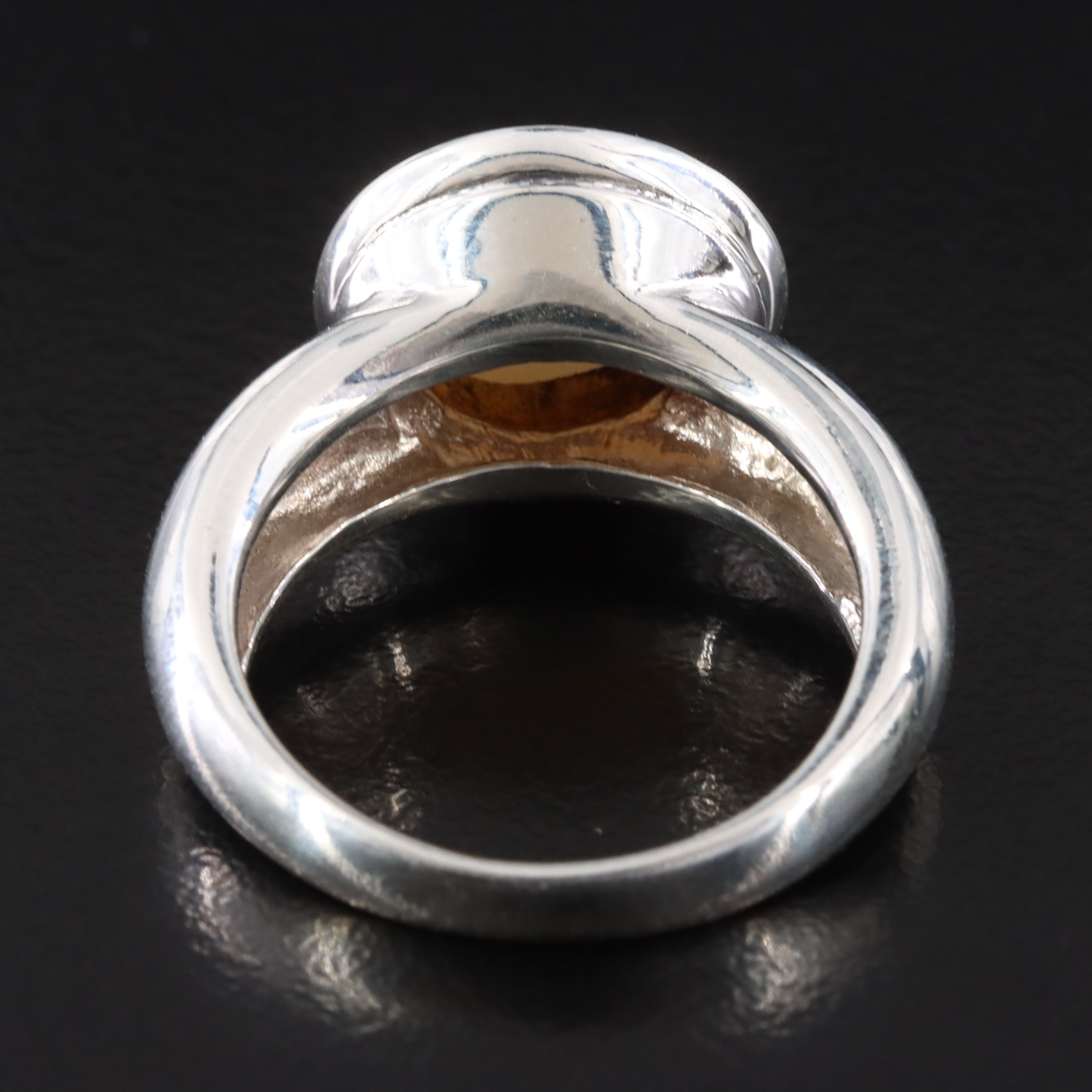 Sterling Mother-of-Pearl Ring