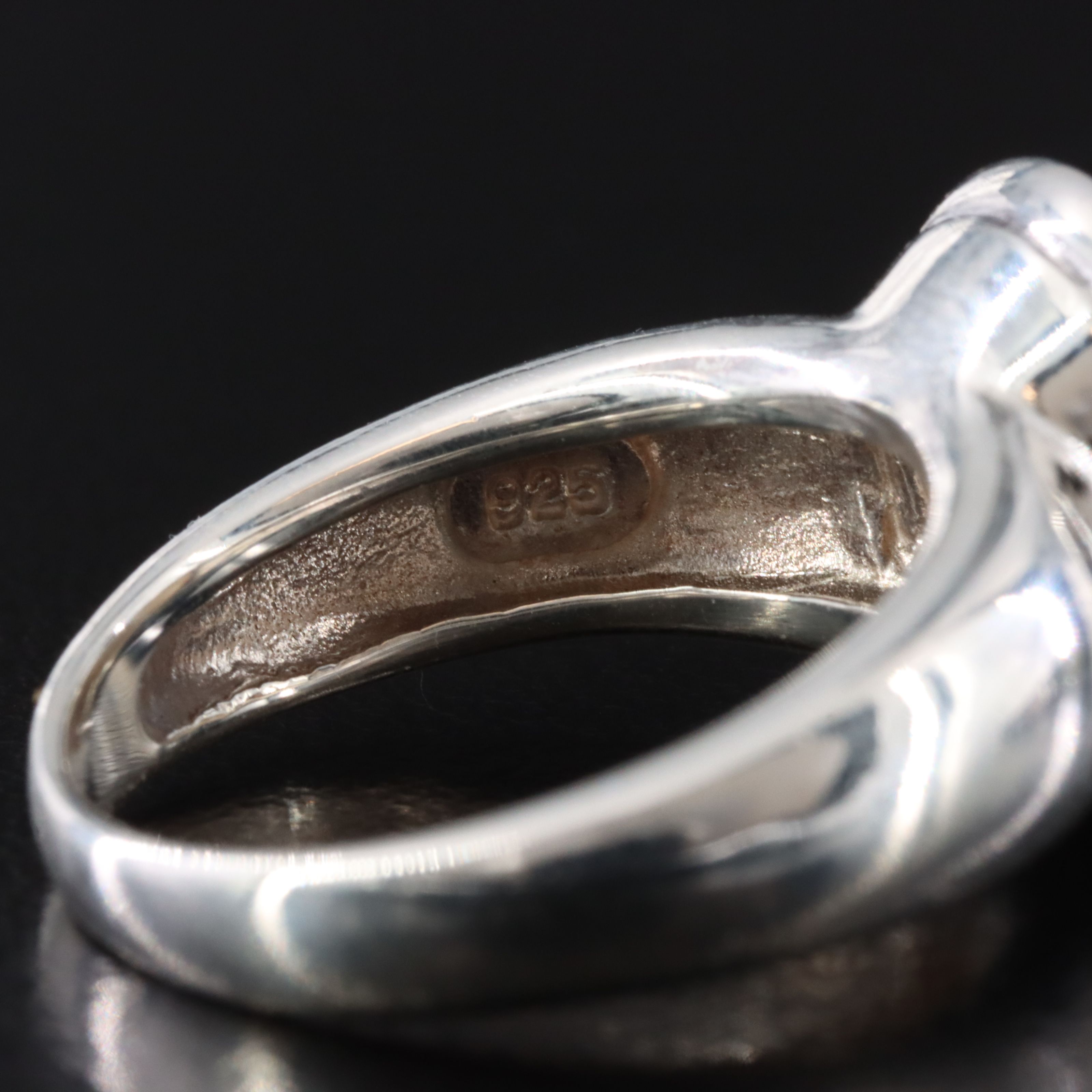 Sterling Mother-of-Pearl Ring