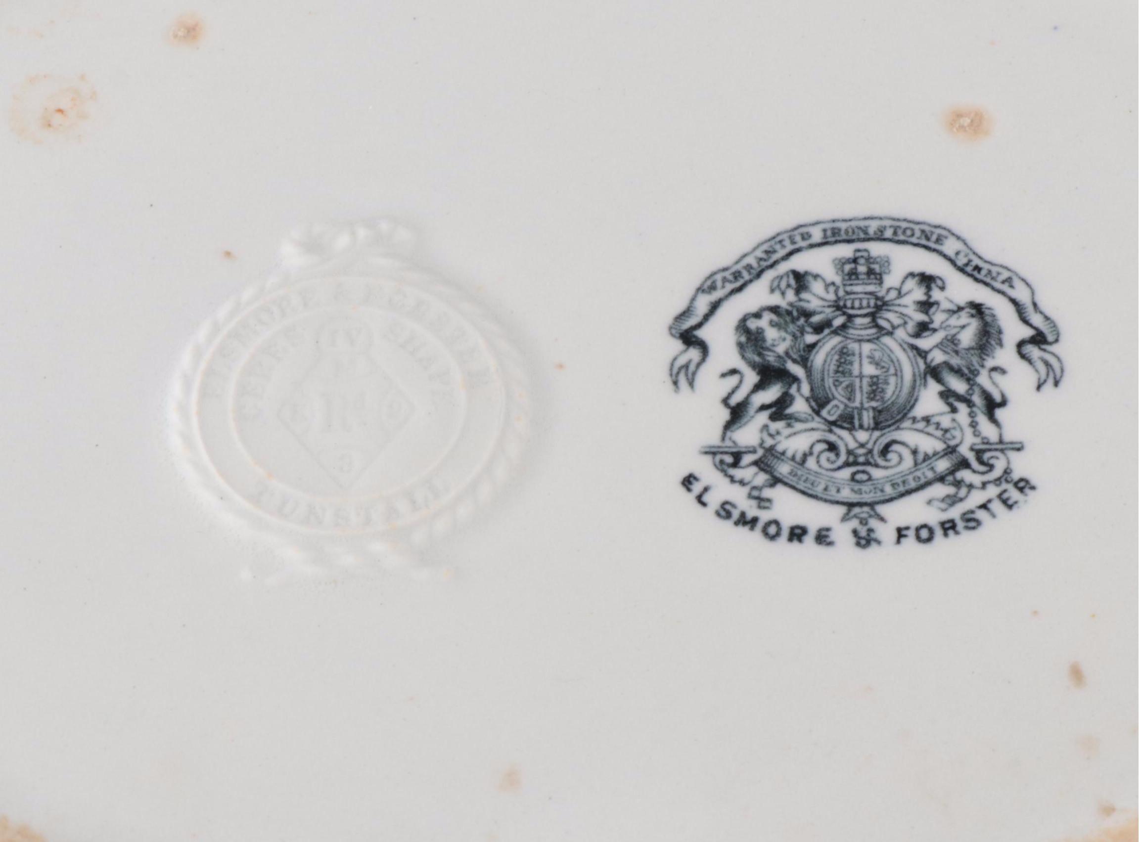 Elsmore & Forster Tureen with McCoy Jug and More Vanity Items